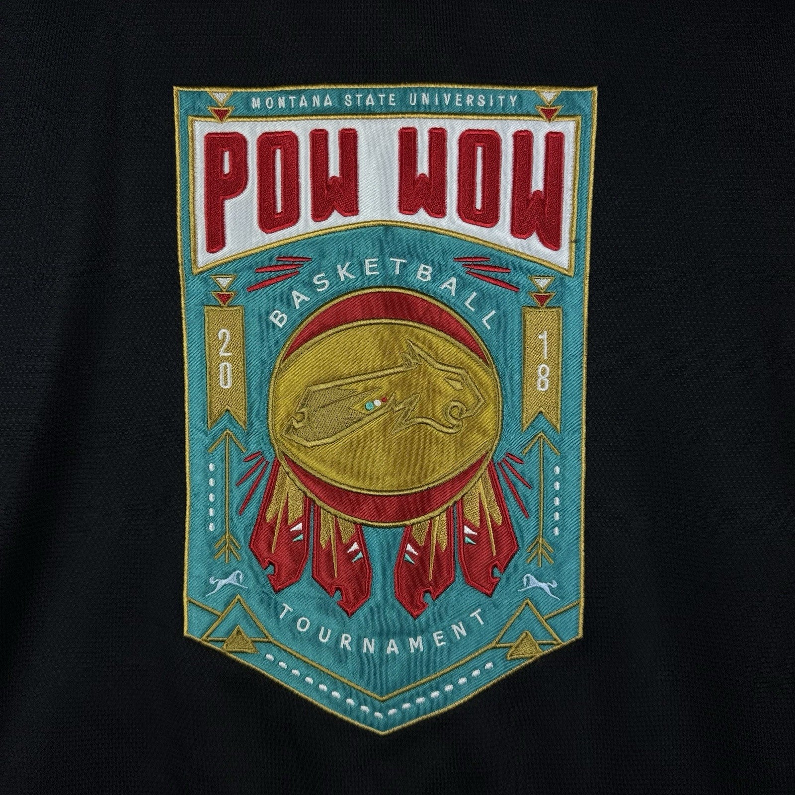 Eddie Bauer 2018 Pow Wow Basketball Tournament MSU Weather Resist Jacket Mens XL