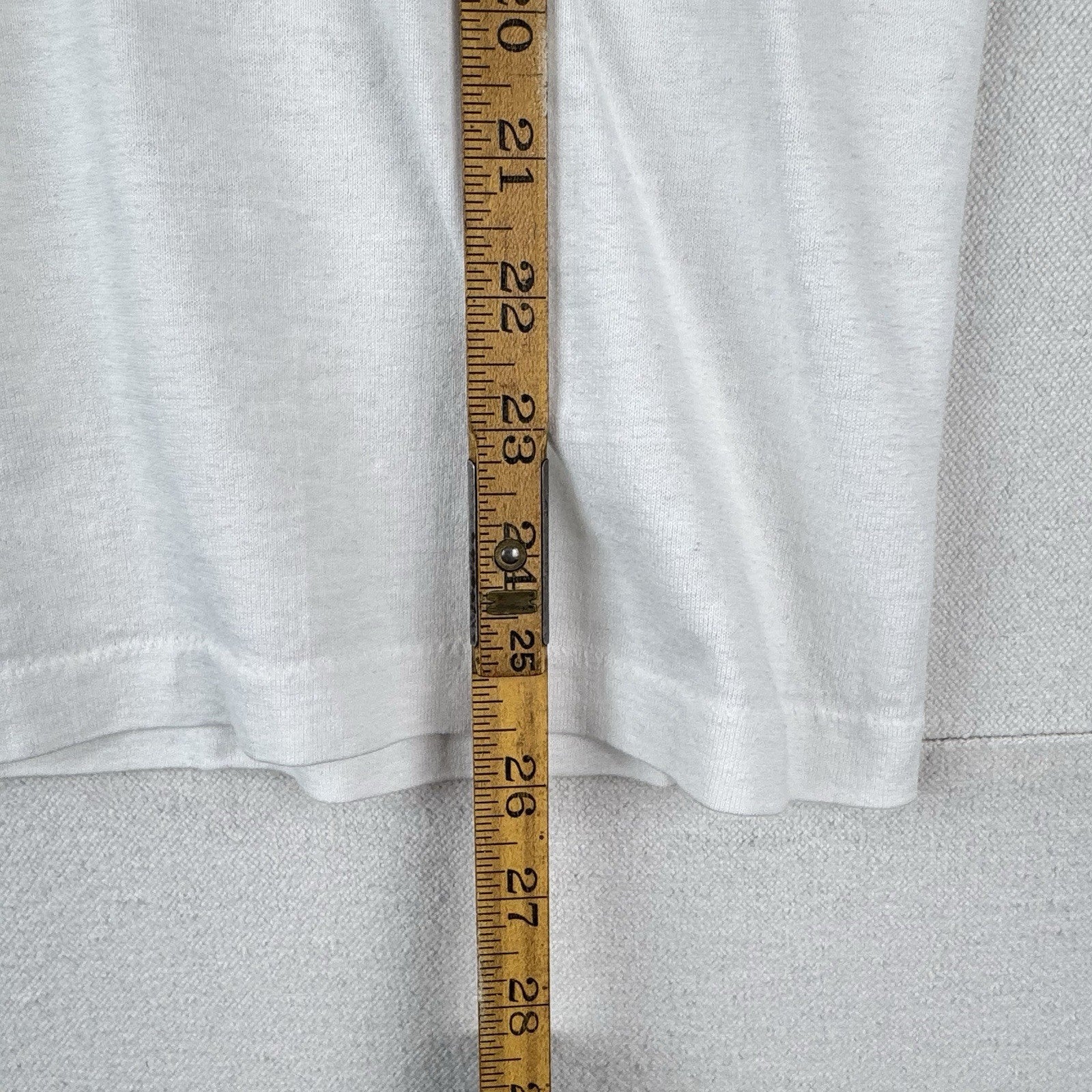 80’s Vtg Champion 1989 Marblehead To Halifax Ocean Race Ringer Tee White Large