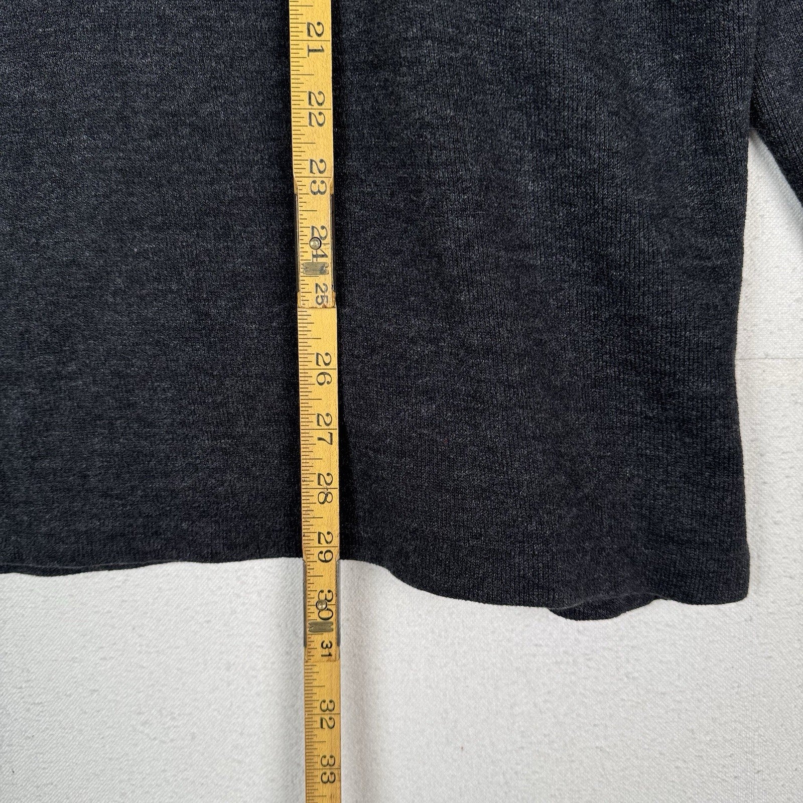 Polo Ralph Lauren Sweater 1/4 Zip Mens XL XLarge Gray Pullover Soft Touch