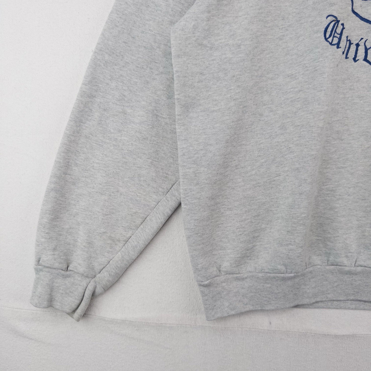 80’s Vtg Oxford University Embroidered Crest Crown Sweatshirt England Gray L