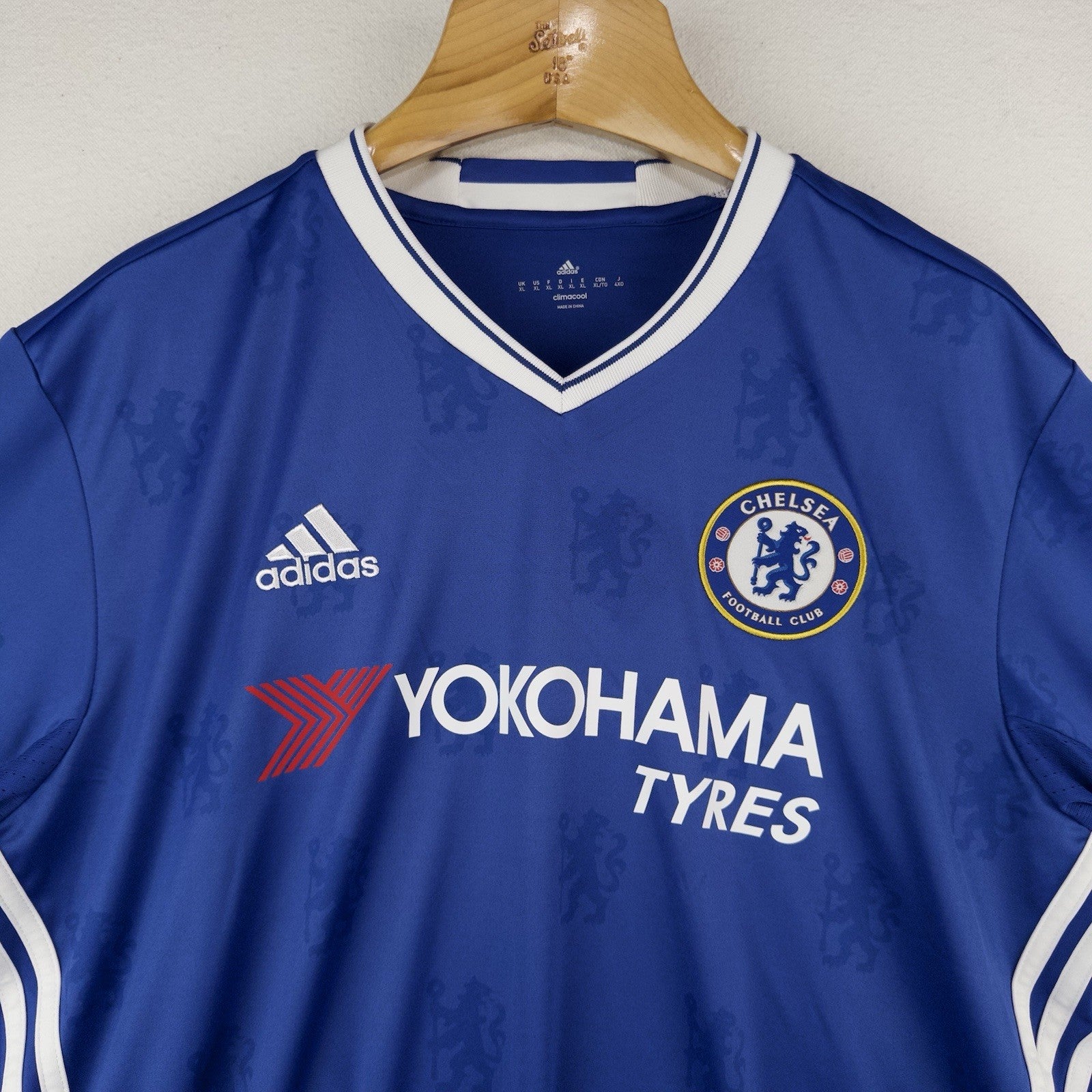 Adidas Chelsea 2016-2017 FC Football Club Soccer Men’s XL Yokohama Tyres