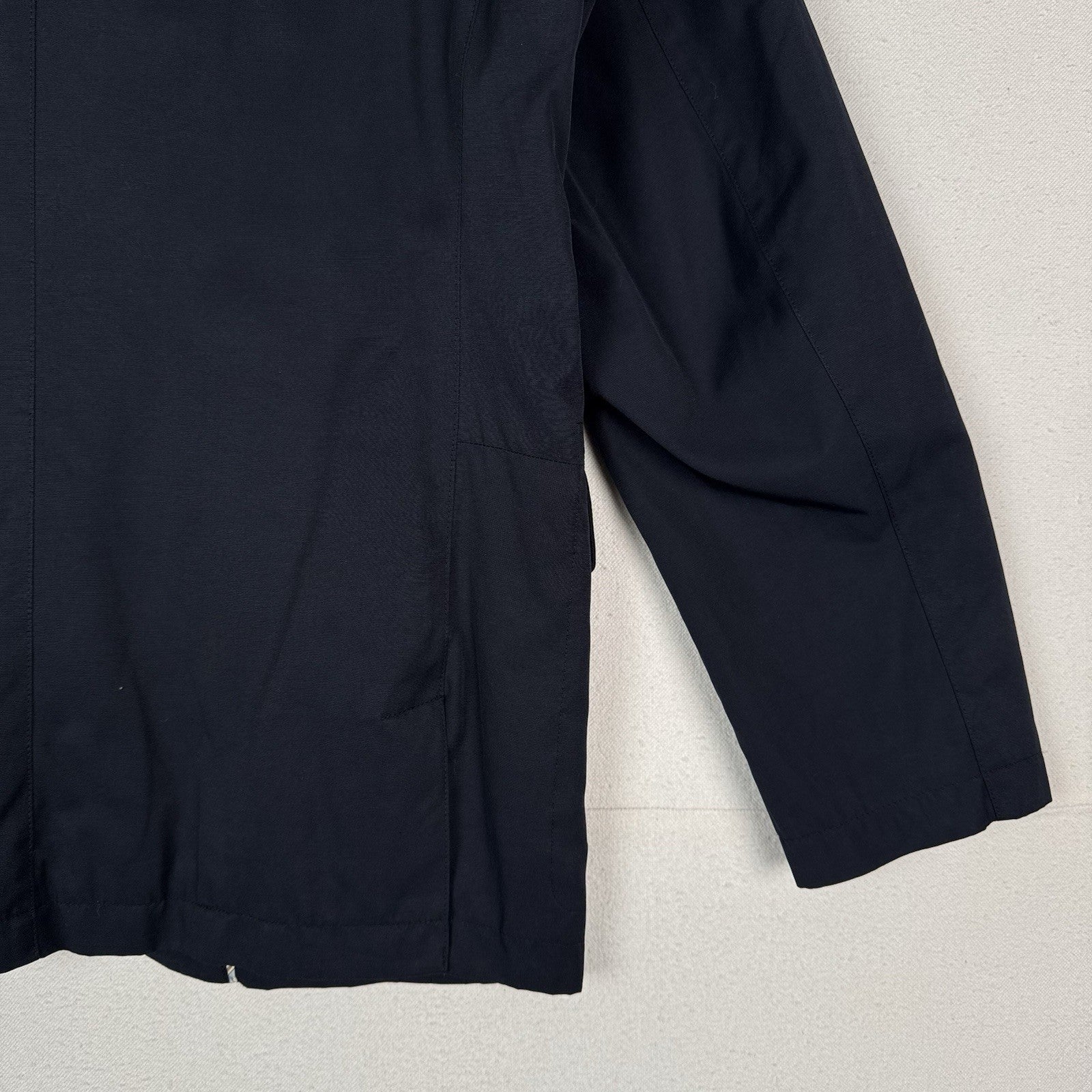 Brooks Brothers 346 Field Jacket Men’s Medium Blue Utility Barn Coat Lined *Read