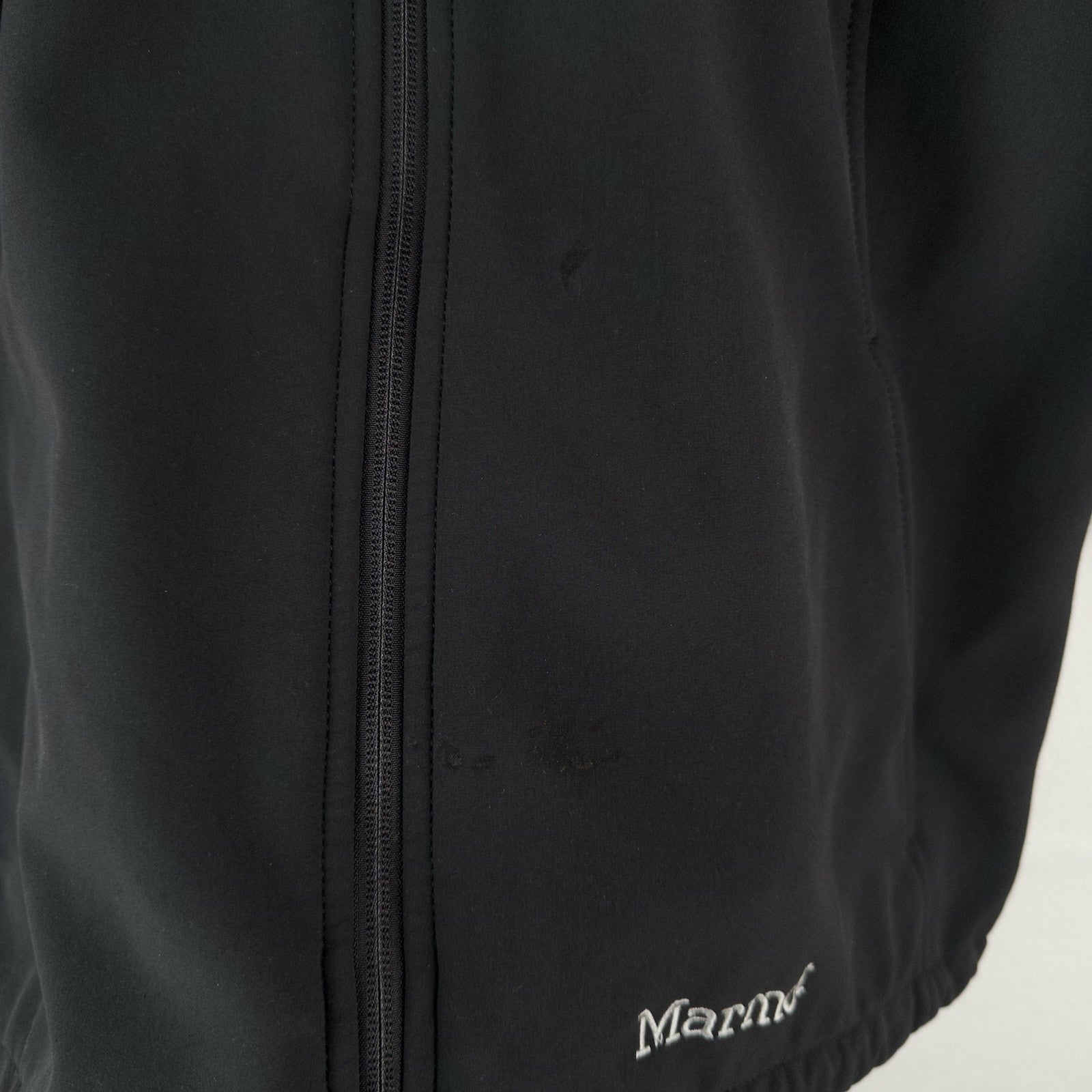 Marmot Softshell Water Resistant Black Ski Jacket Women’s Large