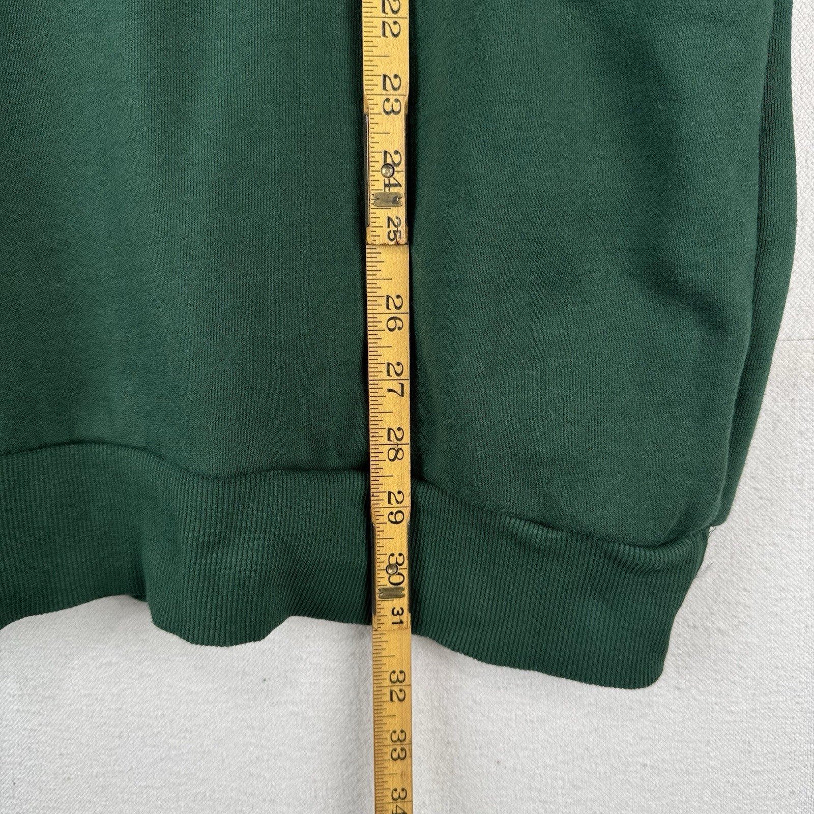 Coca-Cola 1/4 Zip Men's XL Green Red Embroidered Fleece Sweatshirt *Read