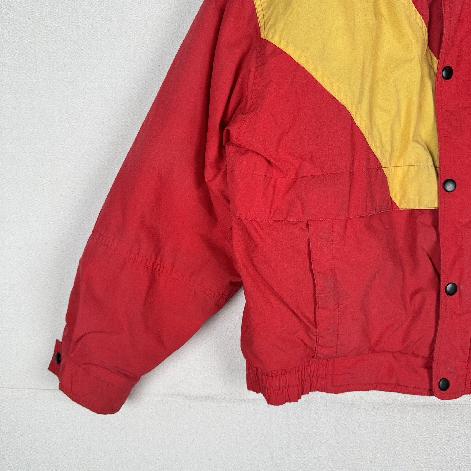 Vtg 80’s William Barry Struggle Gear Mountain Ski Jacket Men's Large Colorblock