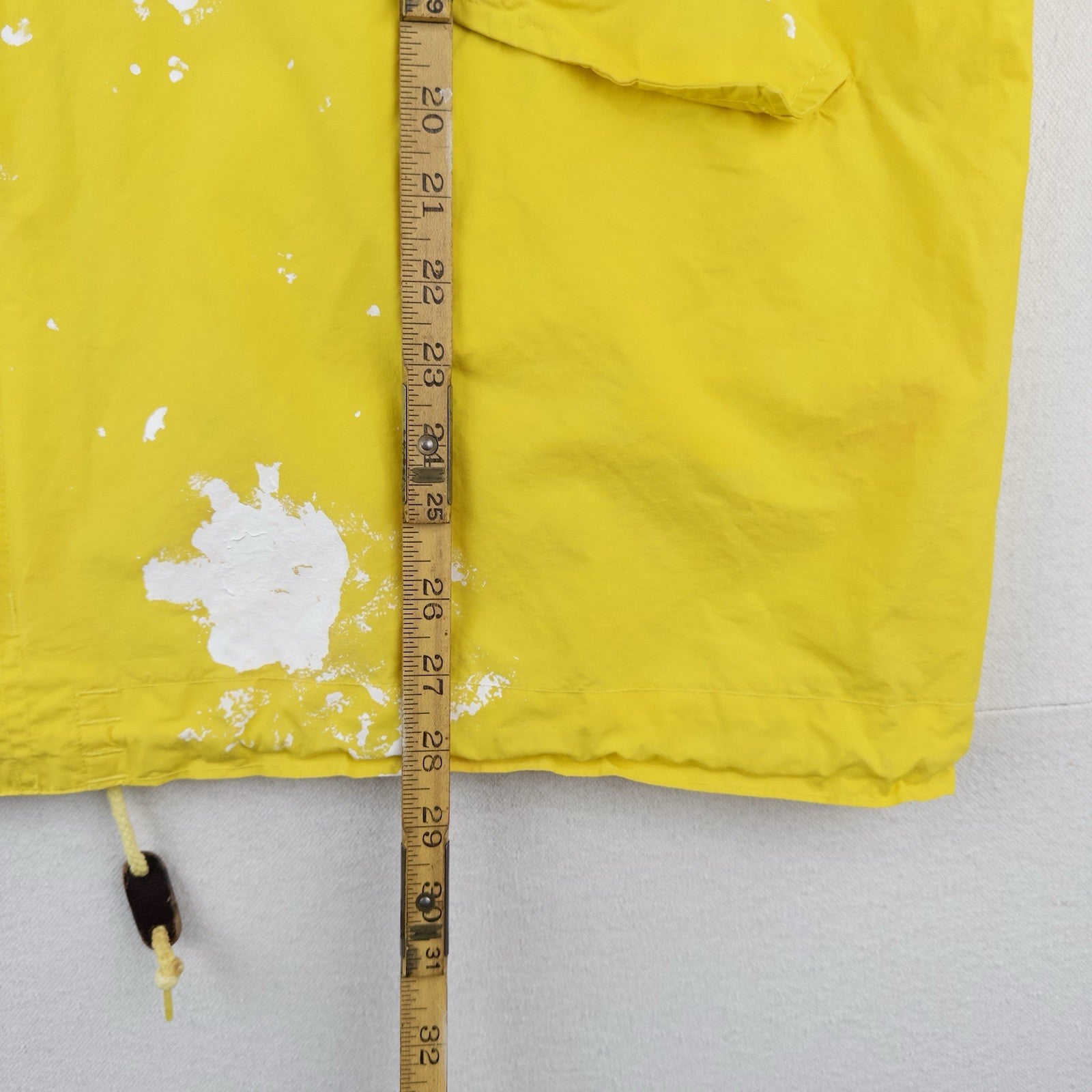 80’s Vtg Ralph Lauren Circle Logo Yellow Painted Marsh Summer Jacket Men’s Large