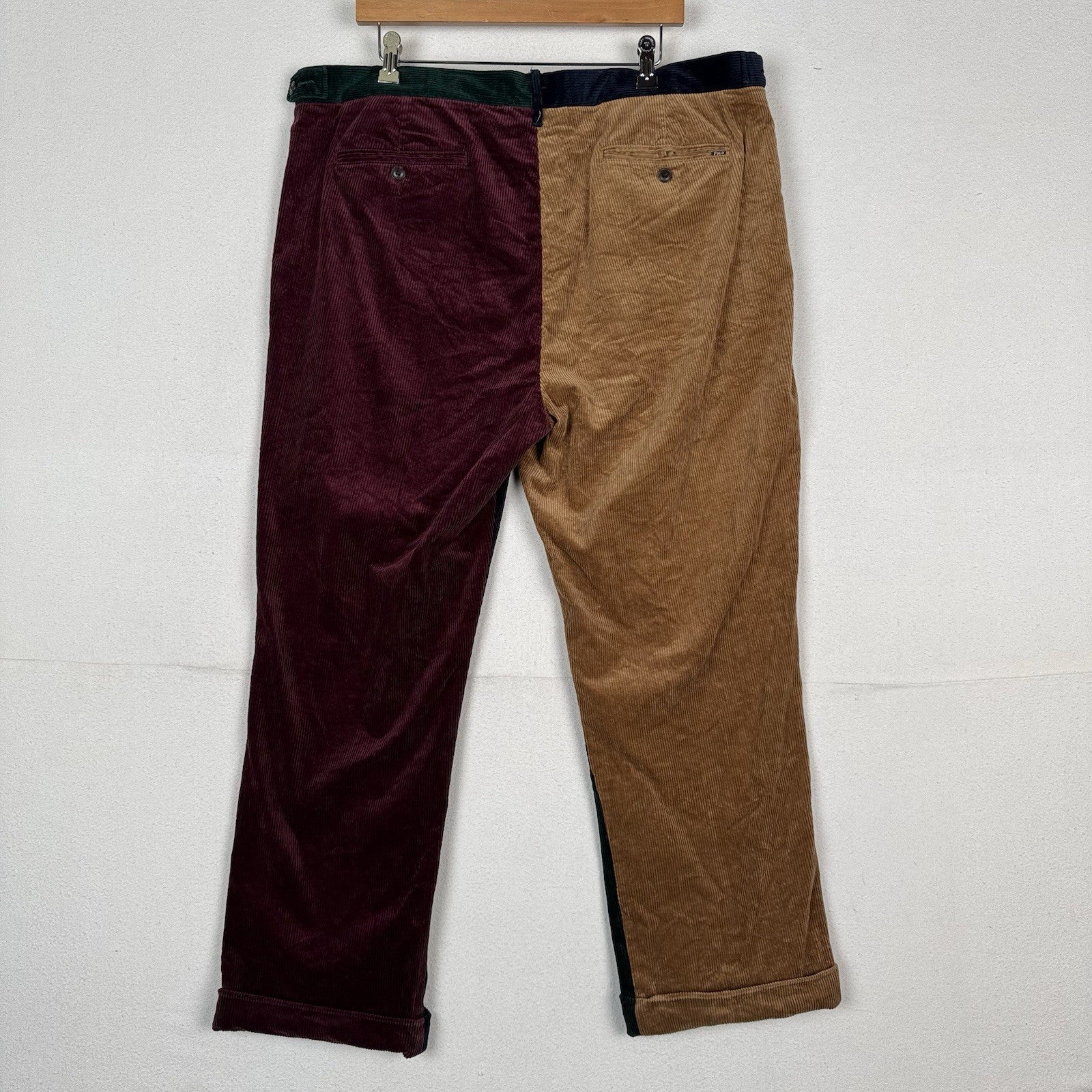 Polo Ralph Lauren Color-block Corduroy Pants Men’s 40x32 (Fits 40x28) Stretch