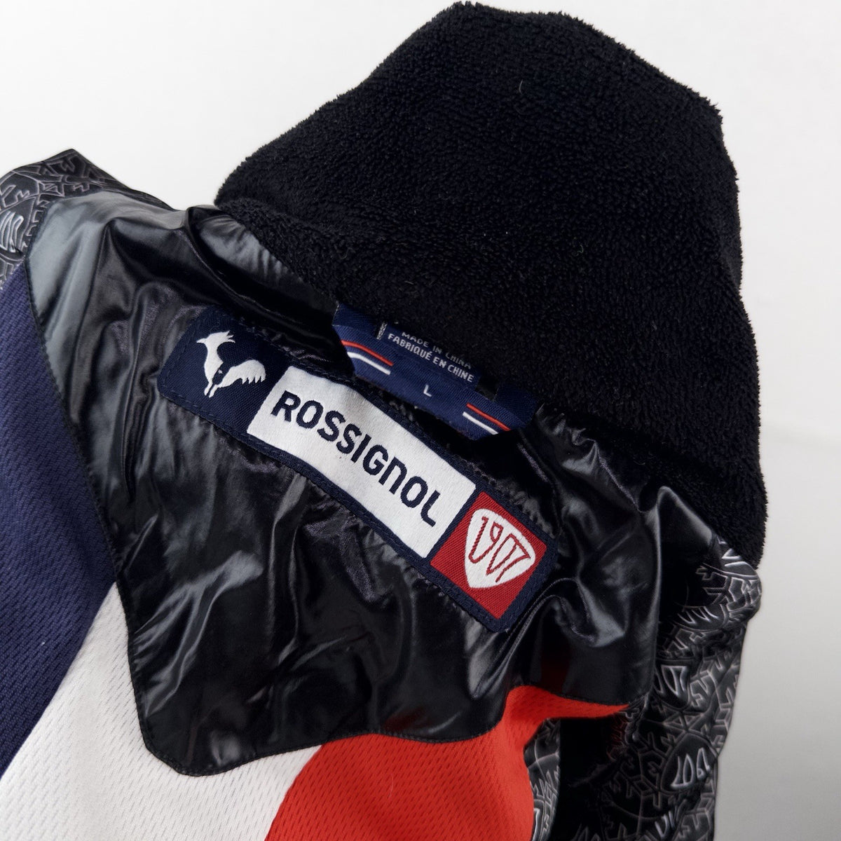 Rossignol Glossy Down Puffer Ski Jacket Women’s Large Quilted Black