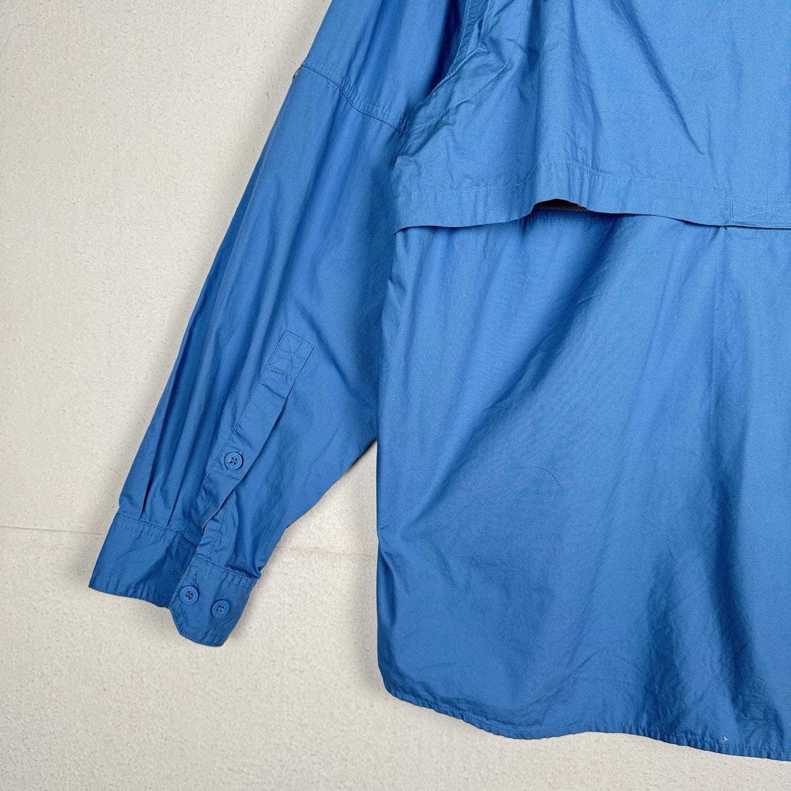 Vintage BMW Offroad Academy X Eddie Bauer Men’s L Blue Race Safari Shirt