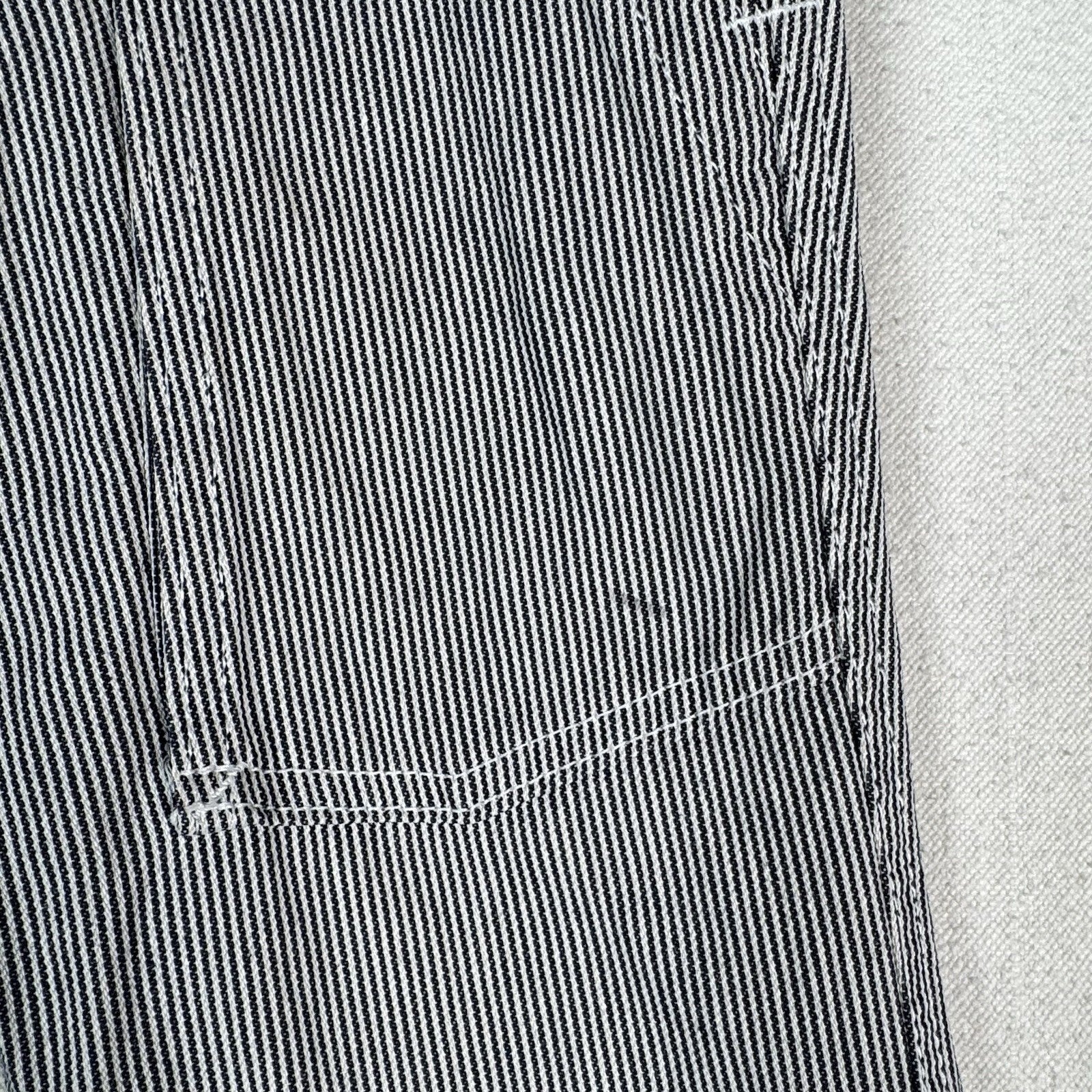 Buckle-back Railroad Hickory Striped Gap Kids Pants Sz 5 Big Pockets 100% Cotton