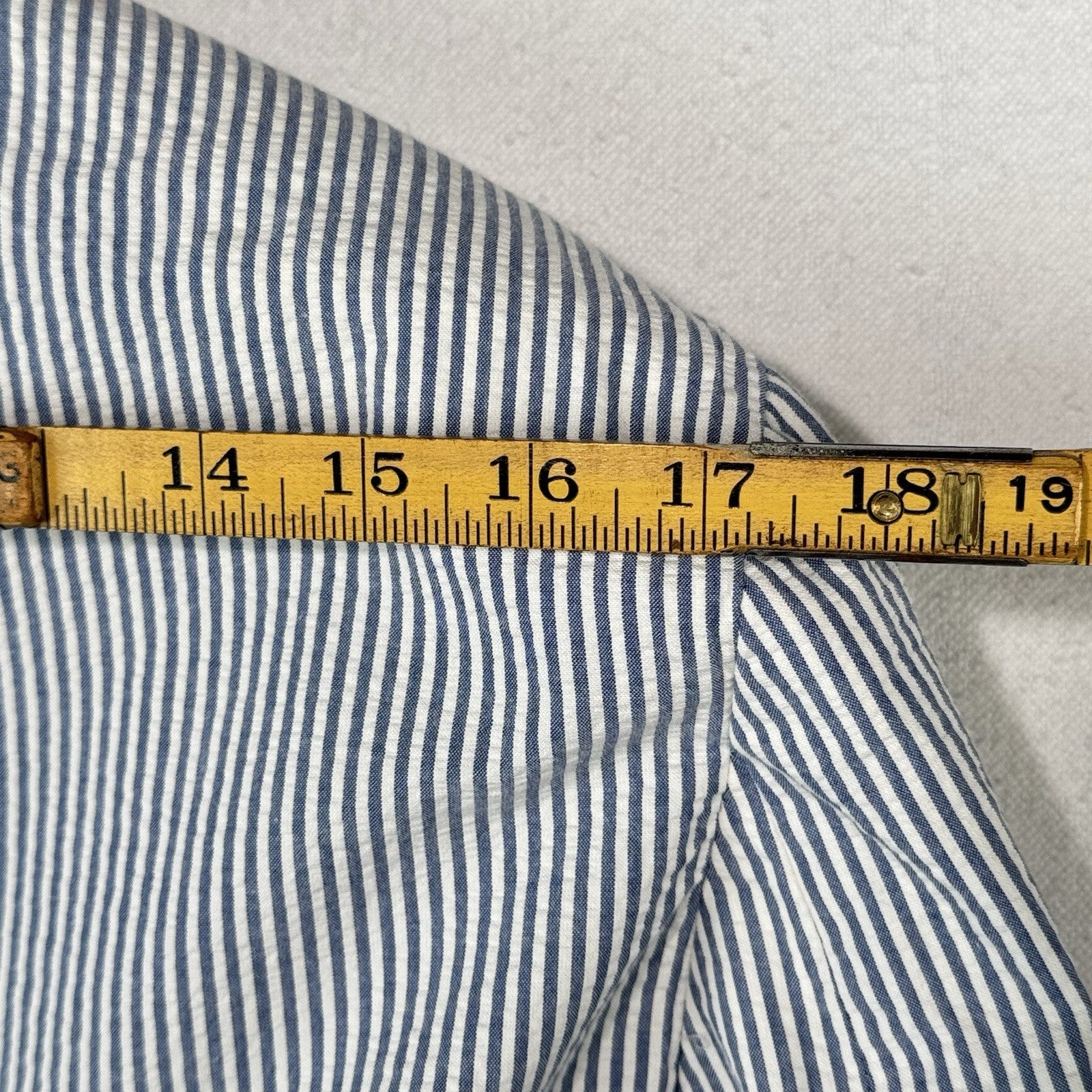 Vintage Polo Ralph Lauren Men’s 38R Double Breasted Seersucker Soft Blazer