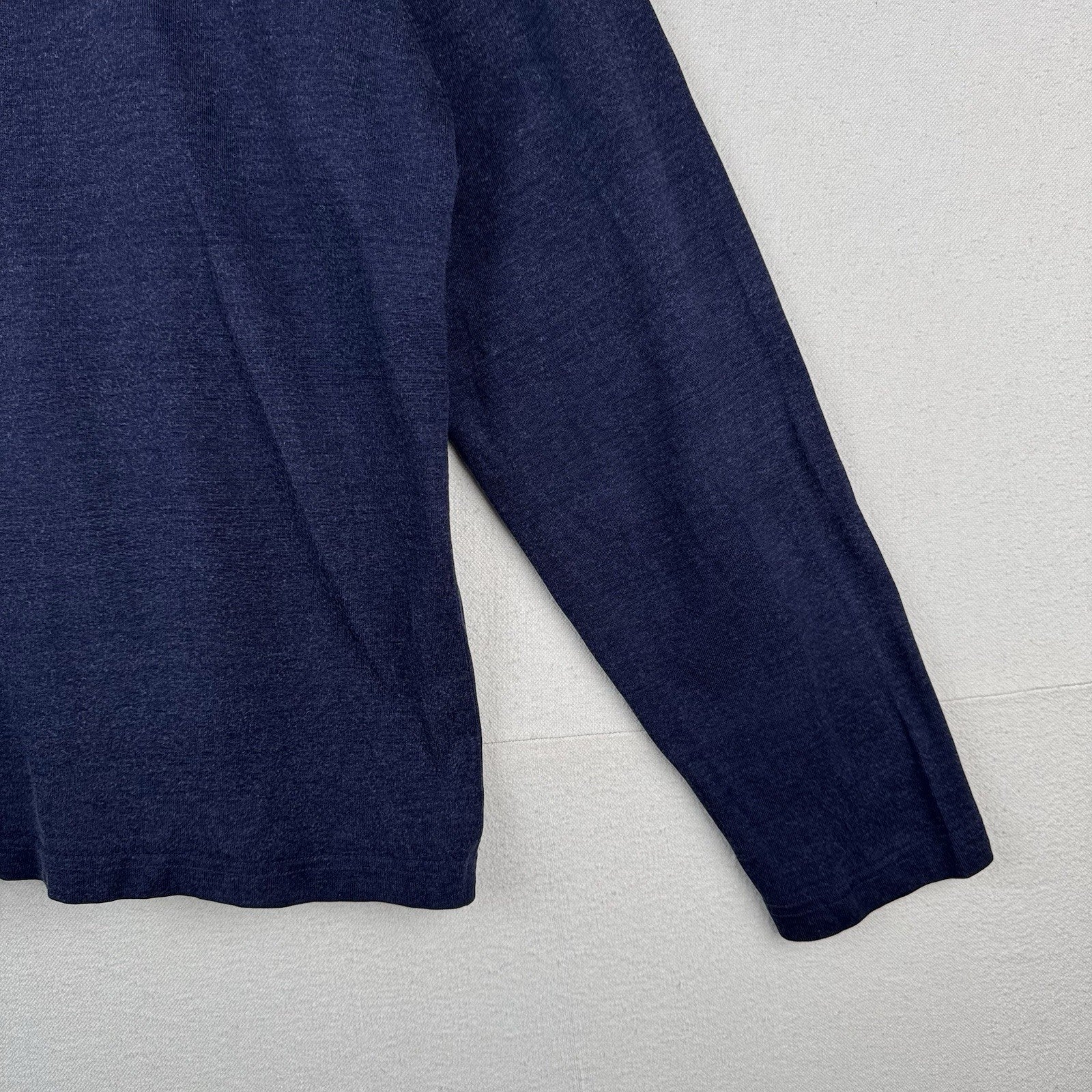 Polo Sport Ralph Lauren P Wing Worn In Ringer T-shirt Long Sleeve Navy Gold XL