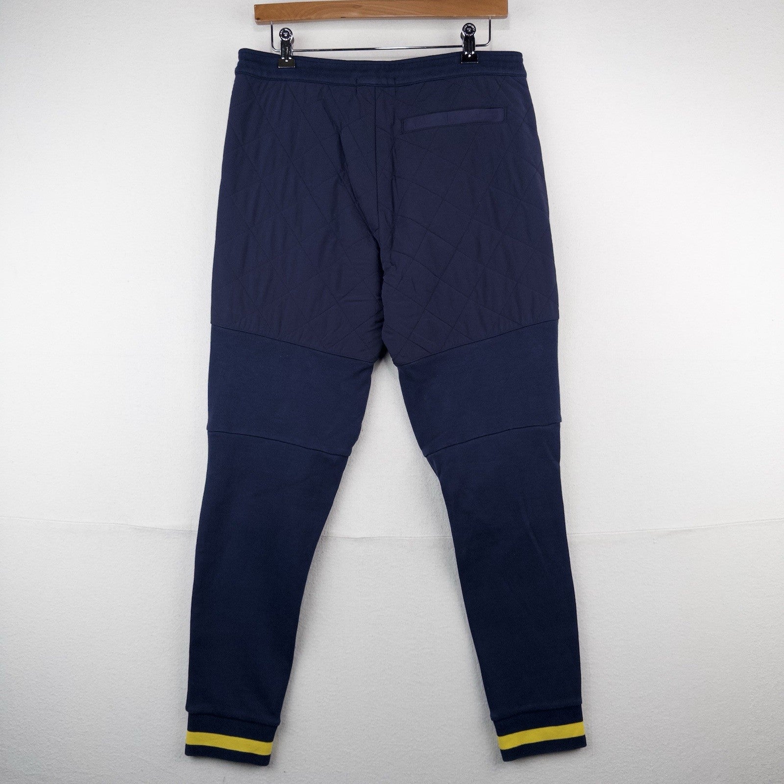 Polo Ralph Lauren Hi Tech Hybrid Jogger Sweatpants Mens M Navy Blue Talon Zipper