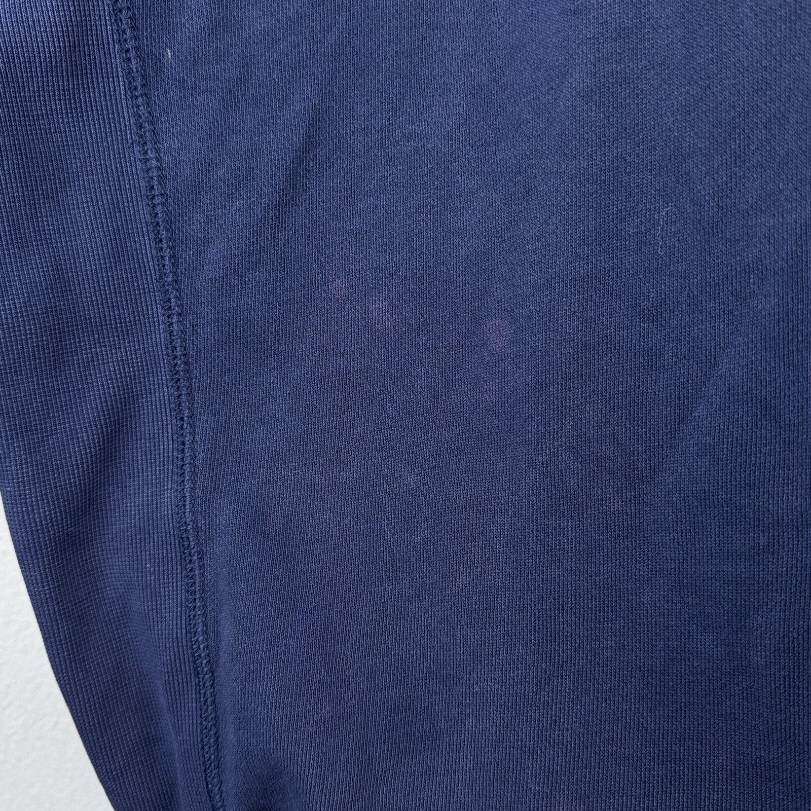 Vintage Ralph Lauren Hoodie Men’s 4XL Navy Blue Sweatshirt Full Double Zipper
