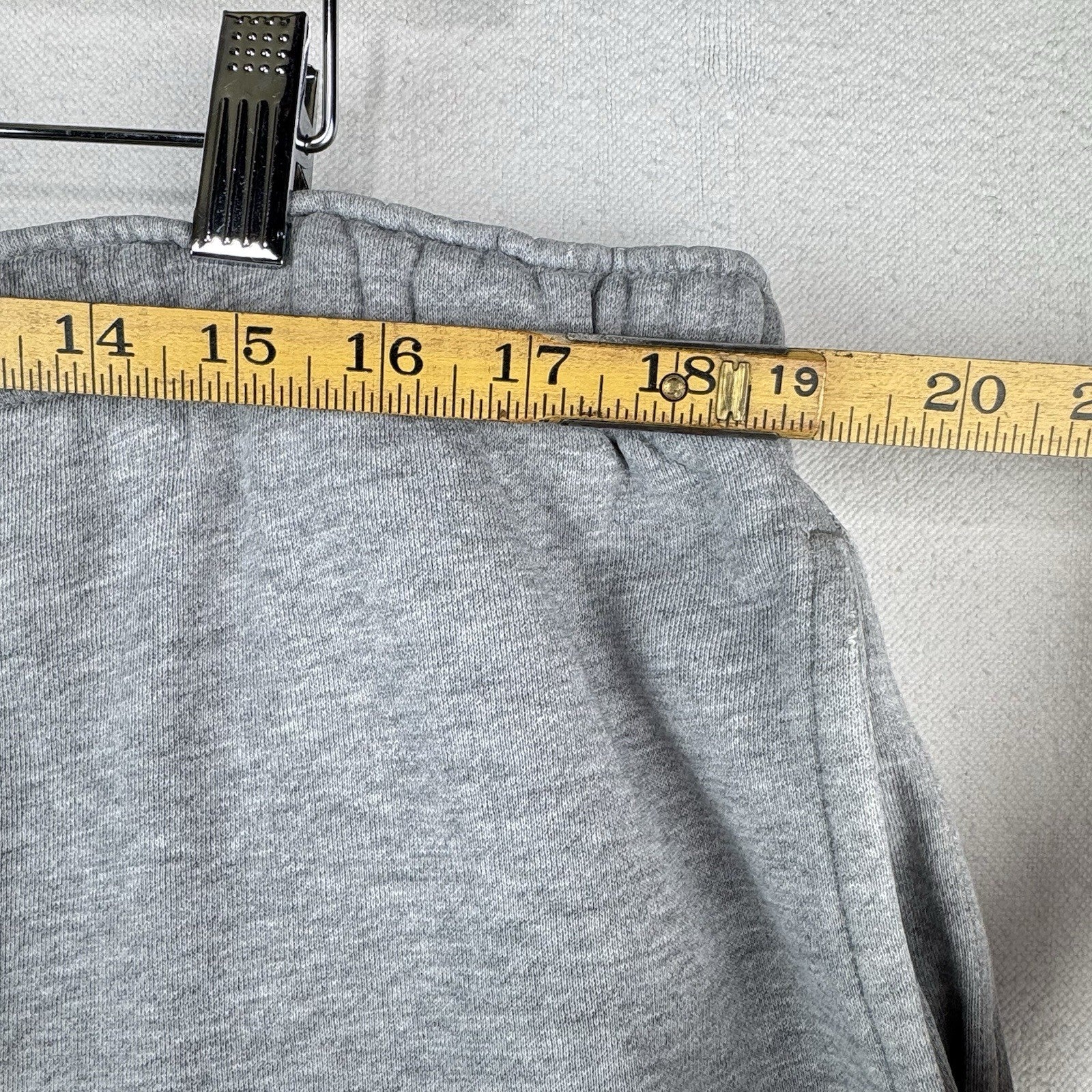 90's Vintage Polo Ralph Lauren Men's M Gray Sweatpants Relaxed Fit *Distressed