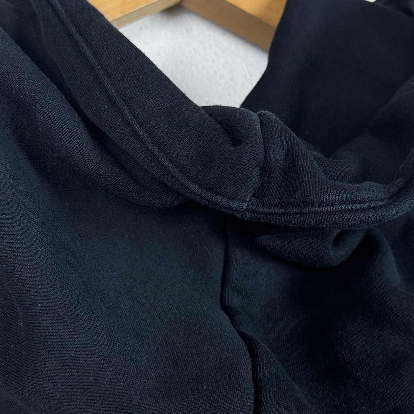 Nike Air Jordan Sweatshirt Mens XL Black Hoodie Santa Chimney Chicago 1