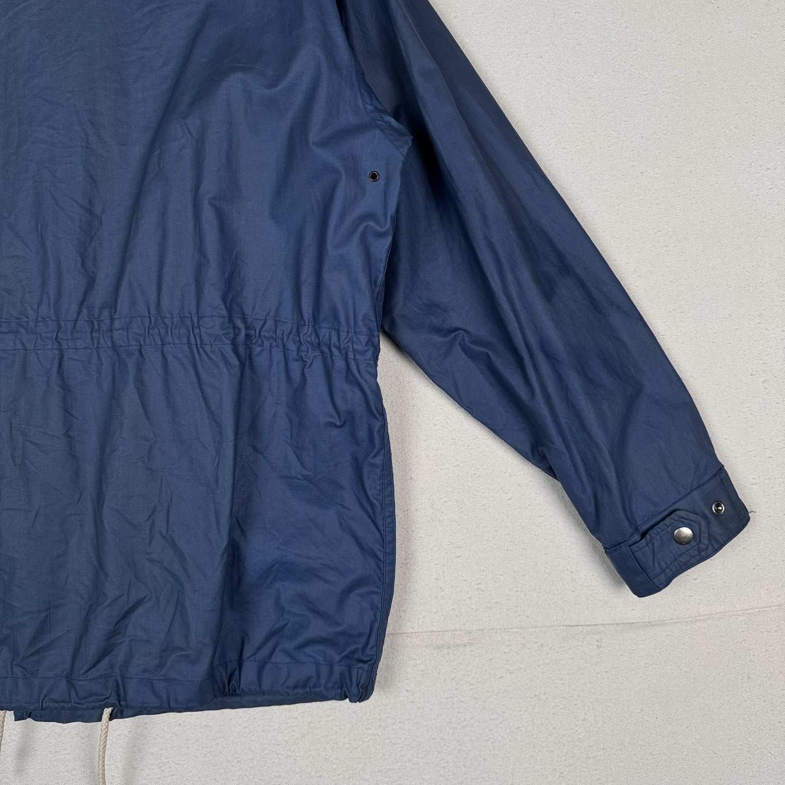 Vintage 80’s 90’s Ralph Lauren Military M-51 Jacket Mens XL Blue Cotton