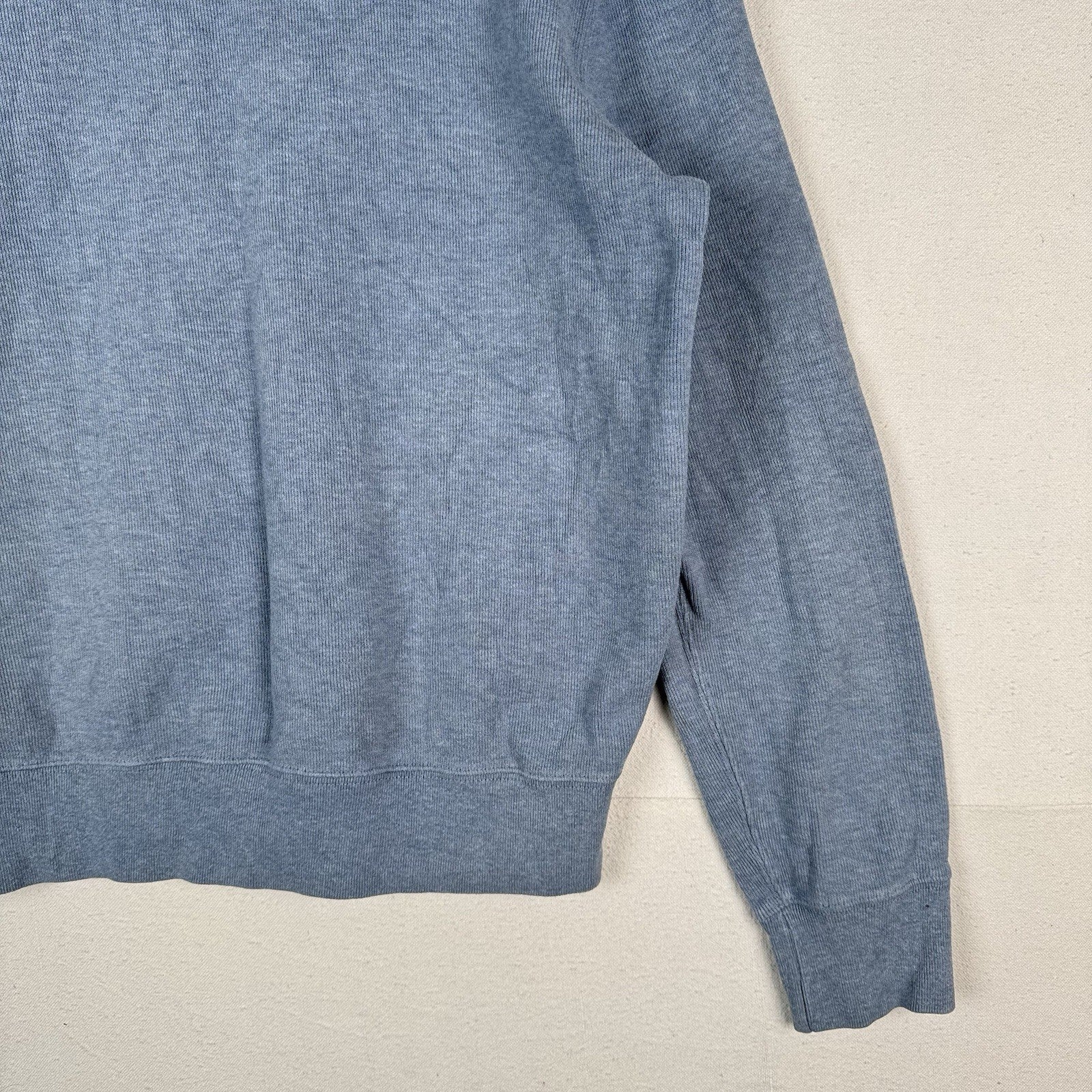 Vintage Polo Ralph Lauren Men's Large Shawl Collar Pullover Sweater Blue *Read