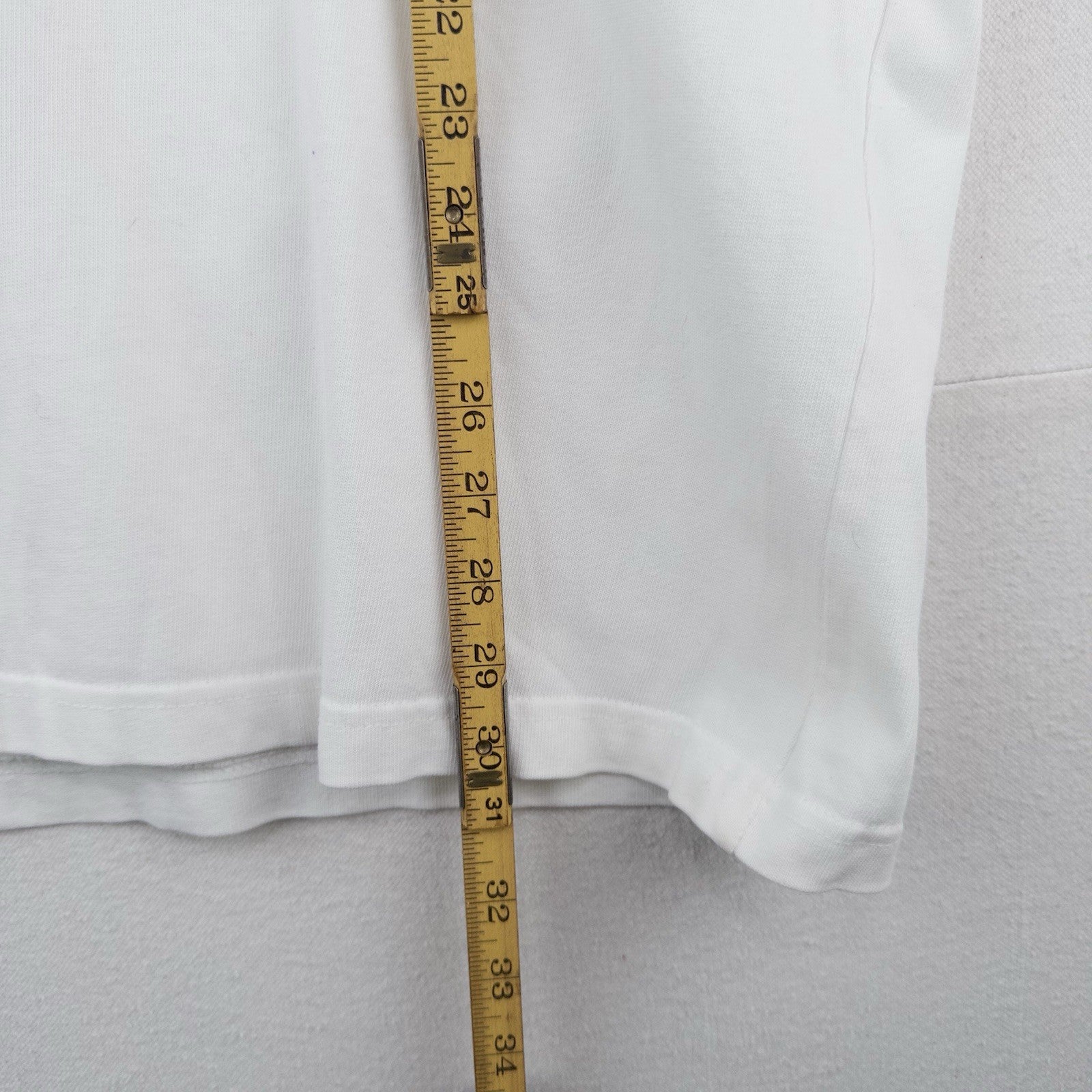90’s Vtg Polo Sport Ralph Lauren Men’s M Ringer T Shirt V-neck 2-layer Shoulders