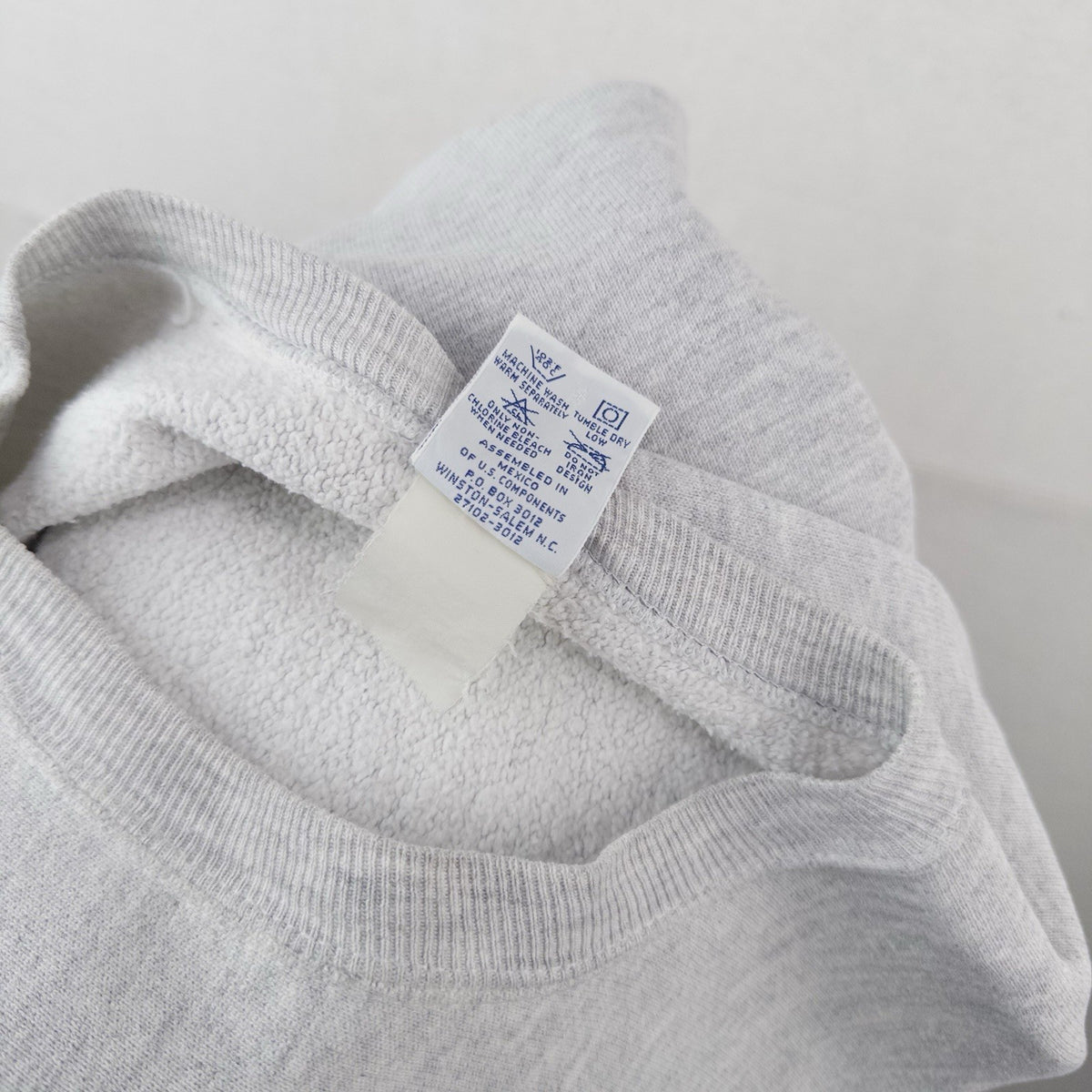 90’s Vtg Merrimack Champion Reverse Weave Sweatshirt XL Crewneck Grey *Read