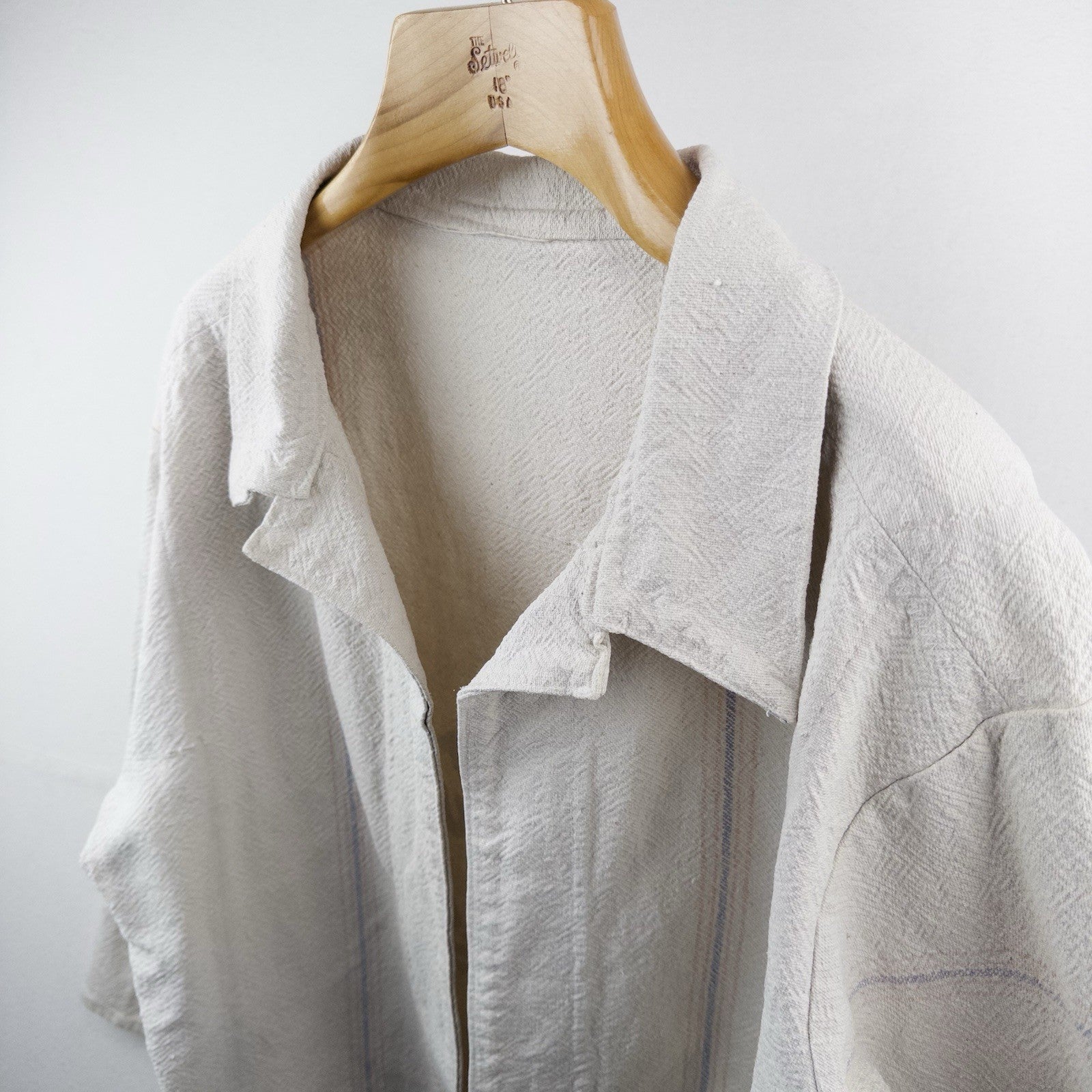 40’s Vtg Authentic Bemis “A” Grain Sack Work Chore Jacket XL (48)