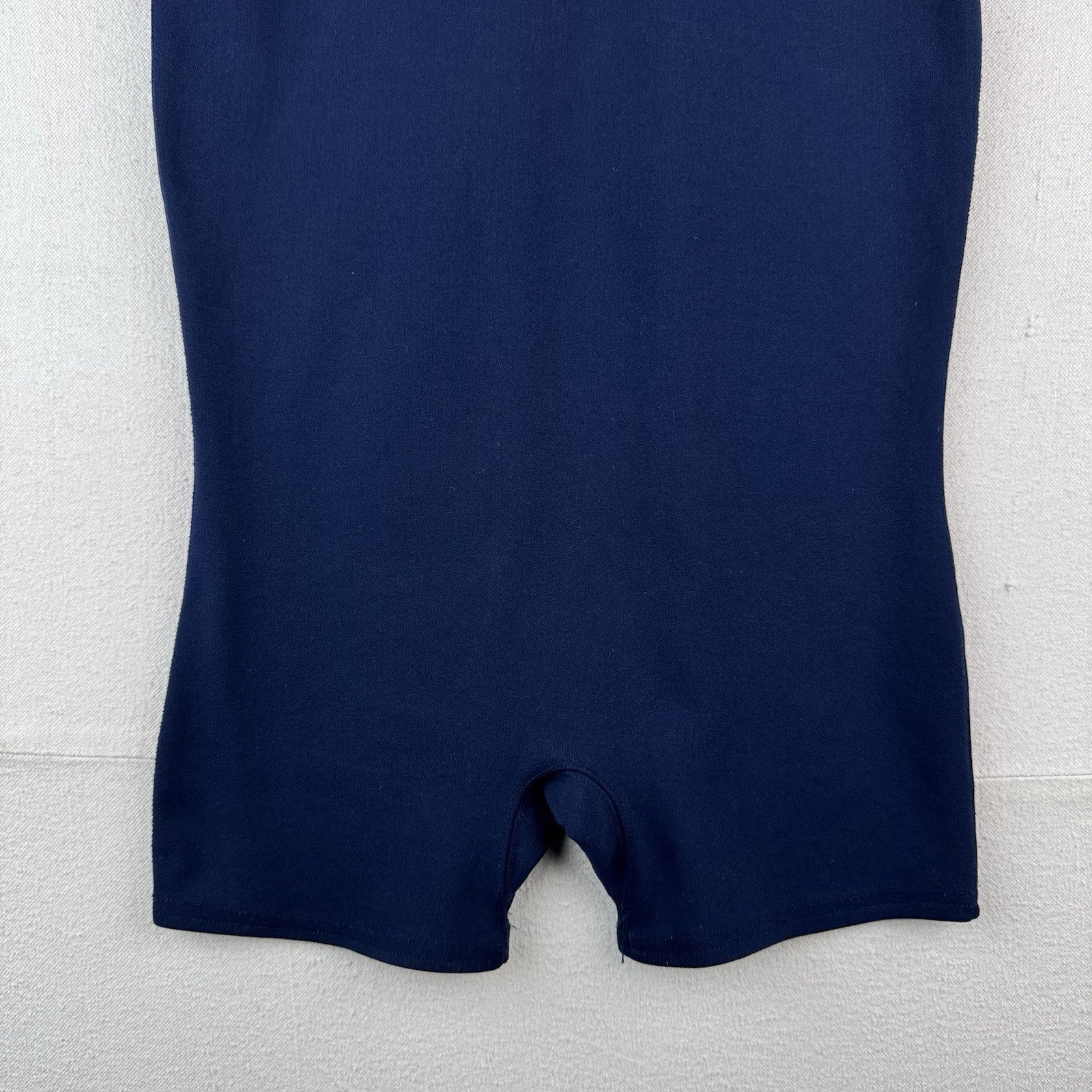 70’s 80’s Vtg Champion “A” Wrestling Singlet Adult Medium Blue Gold Made In USA