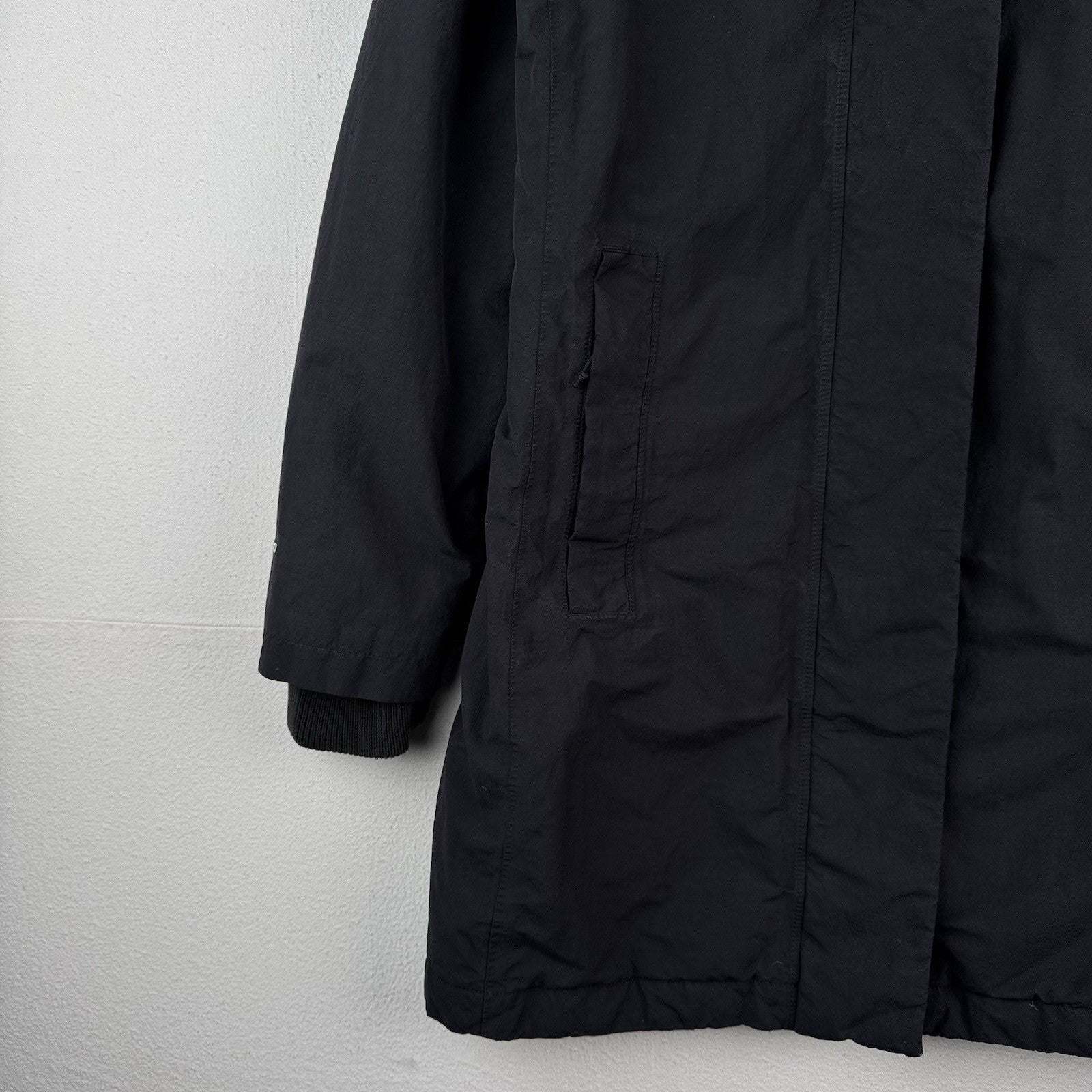 The North Face 550 Dryvent Parka Women's Medium Black Hooded Jacket