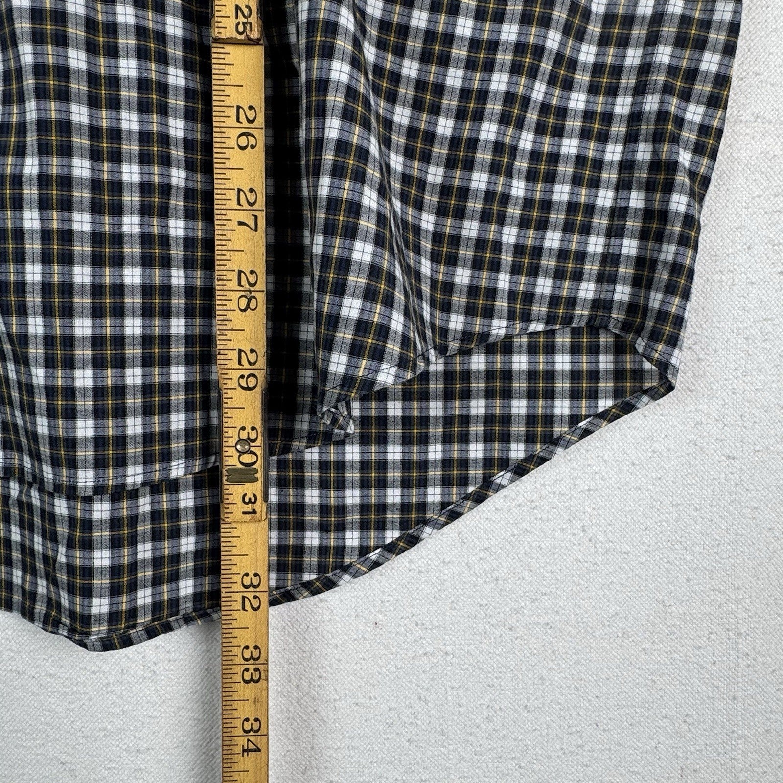 Vintage Polo Ralph Lauren Blake Short Sleeve Shirt Plaid Button Down Men’s Large
