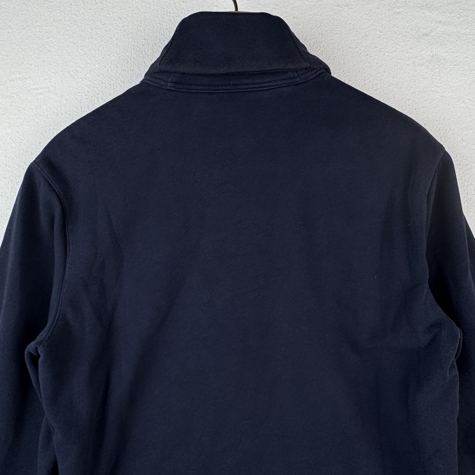 Polo Ralph Lauren Sweater Men’s Small Blue Solid Button Cardigan Shawl College