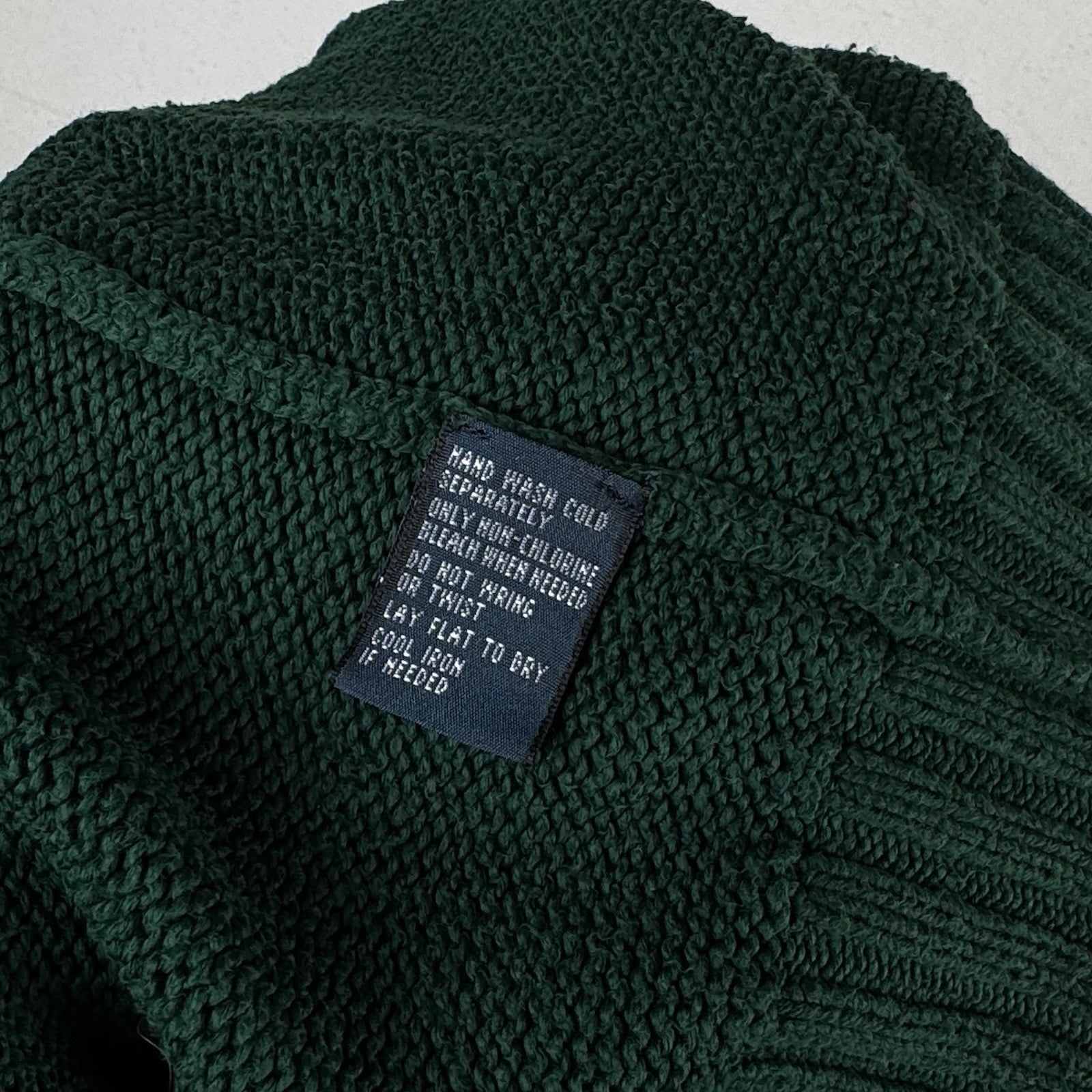 90’s Vintage Polo Ralph Lauren Sweater Men’s XL Green Knit Pullover