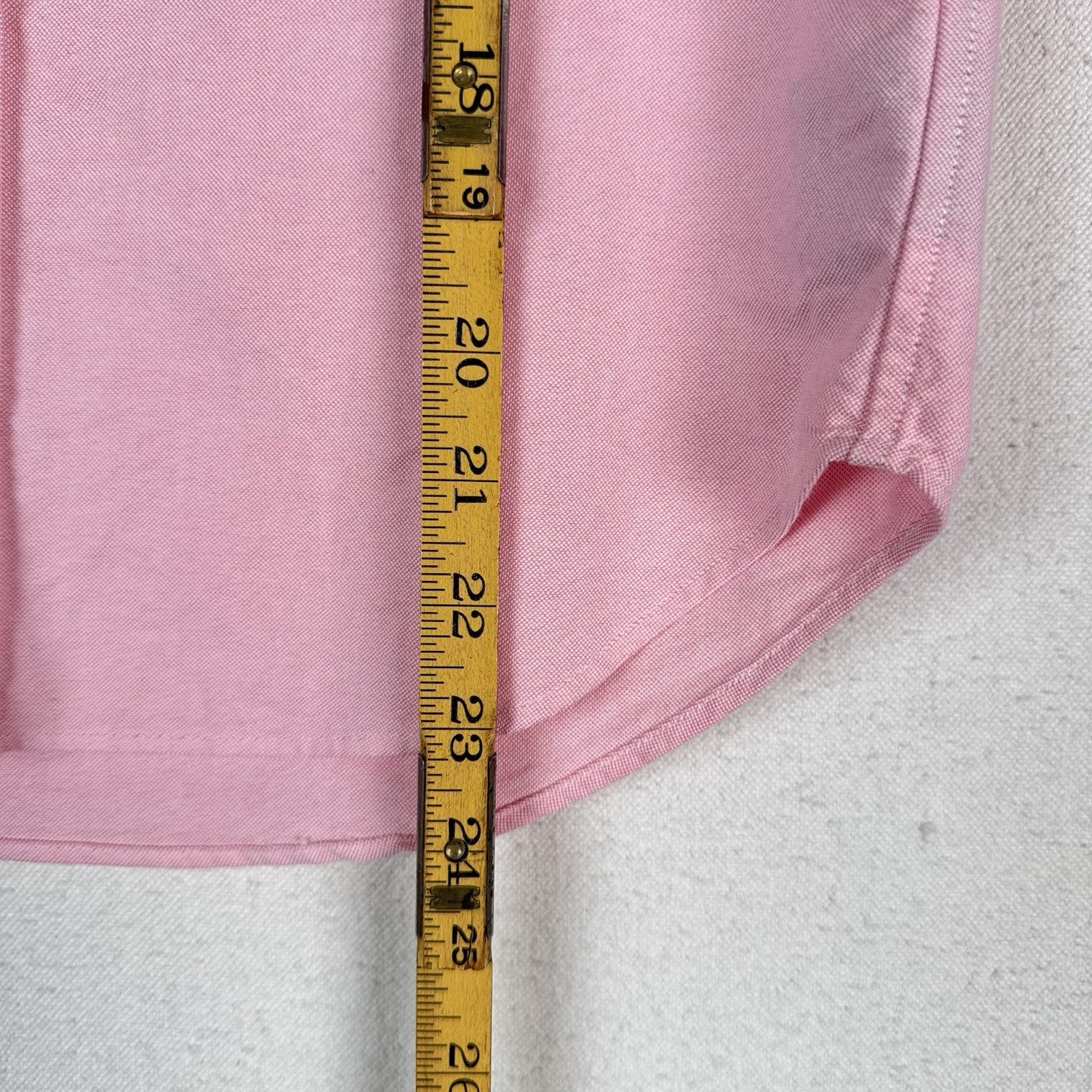 (2) Ralph Lauren Boys S 8-10 Oxford Shirts Blue Stripe Pink *NCG Monogram