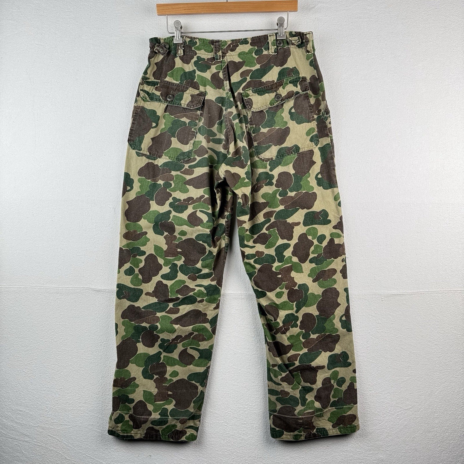 70’s Vtg Ranger Vietnam Duck Camo Hunting Pants Men’s M Fits 32x27