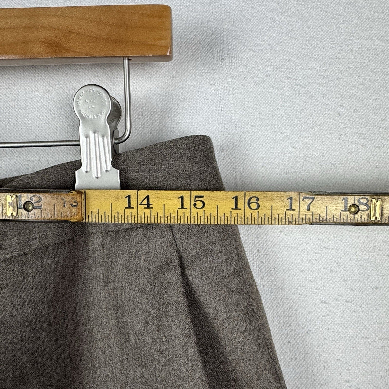 Brooks Brothers Carolina Fit Women’s 100% Wool Tan Brown Slacks Size 10