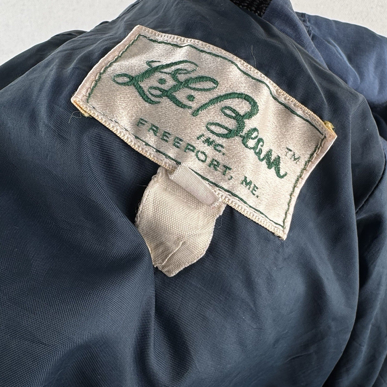 70's Vtg LL Bean Mens M Baxter State Park Windbreaker Jacket *Distressed