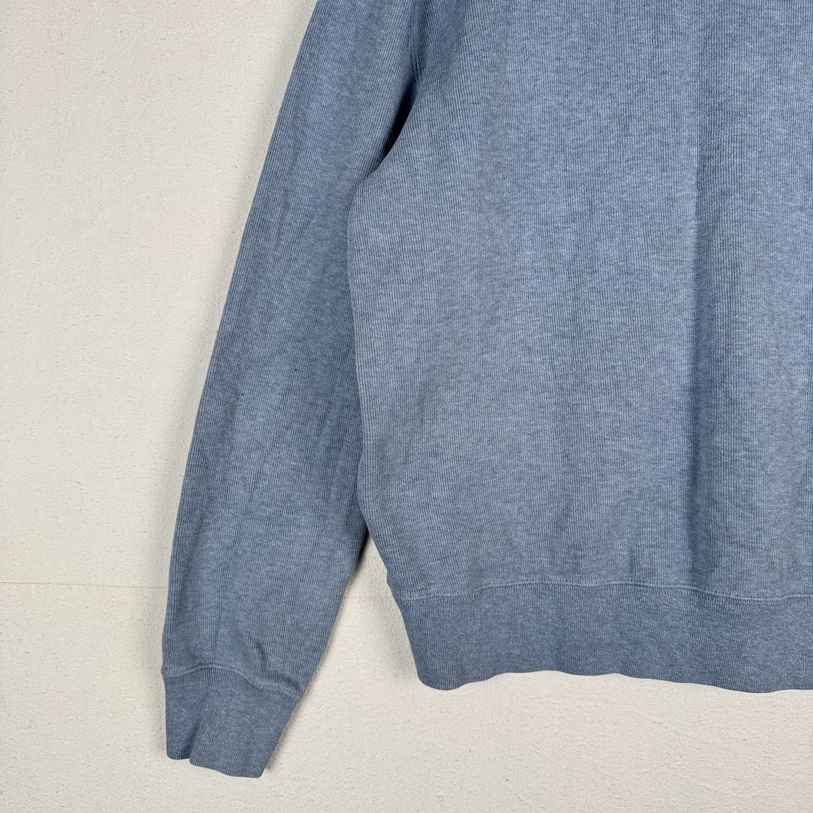 Vintage Polo Ralph Lauren Men's Large Shawl Collar Pullover Sweater Blue *Read