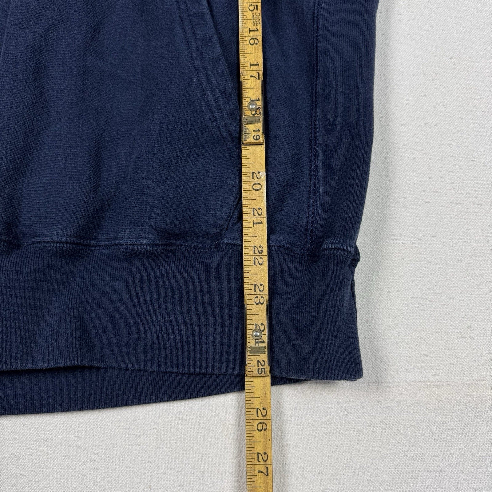 Champion Reverse Weave Blue Hoodie Embroidered Saint Ignatius Basketball Size M