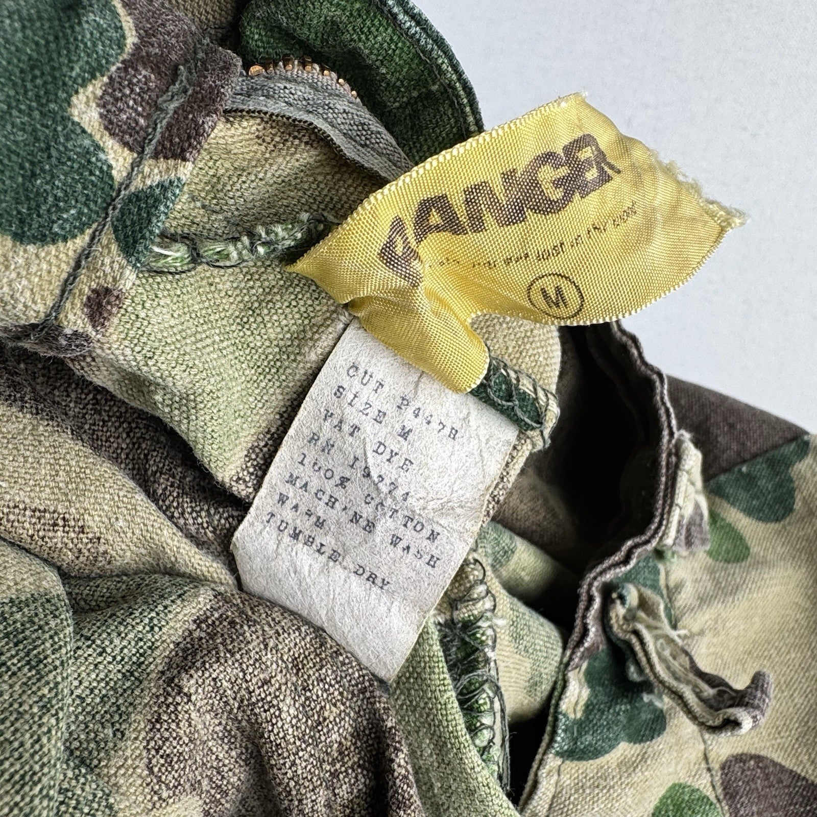 70’s Vtg Ranger Vietnam Duck Camo Hunting Pants Men’s M Fits 32x27