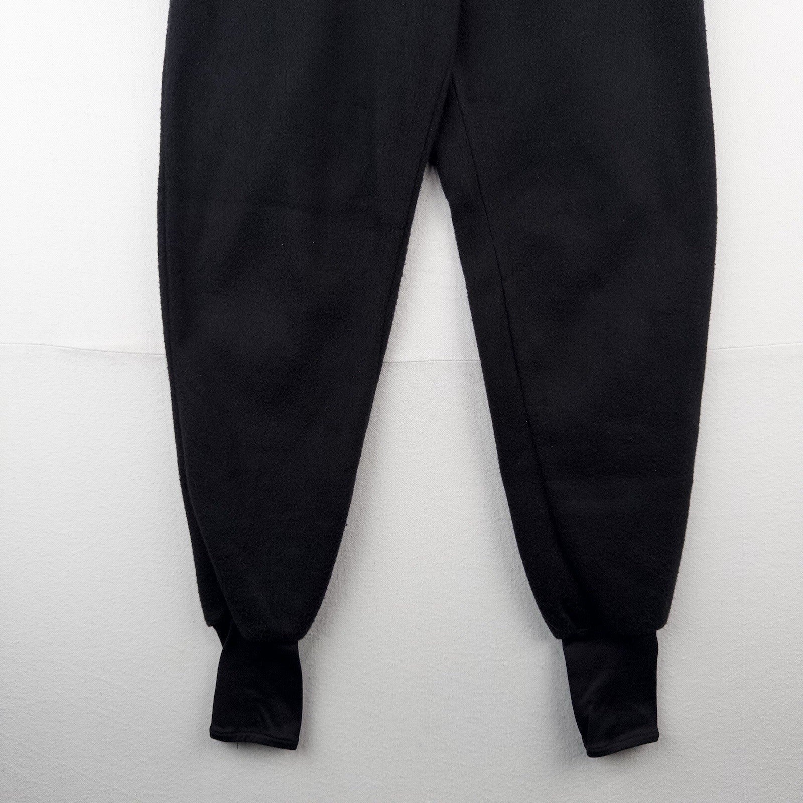 90s Vtg Columbia Women’s Small Spell Out Fleece Sweatpants Joggers Pants Black