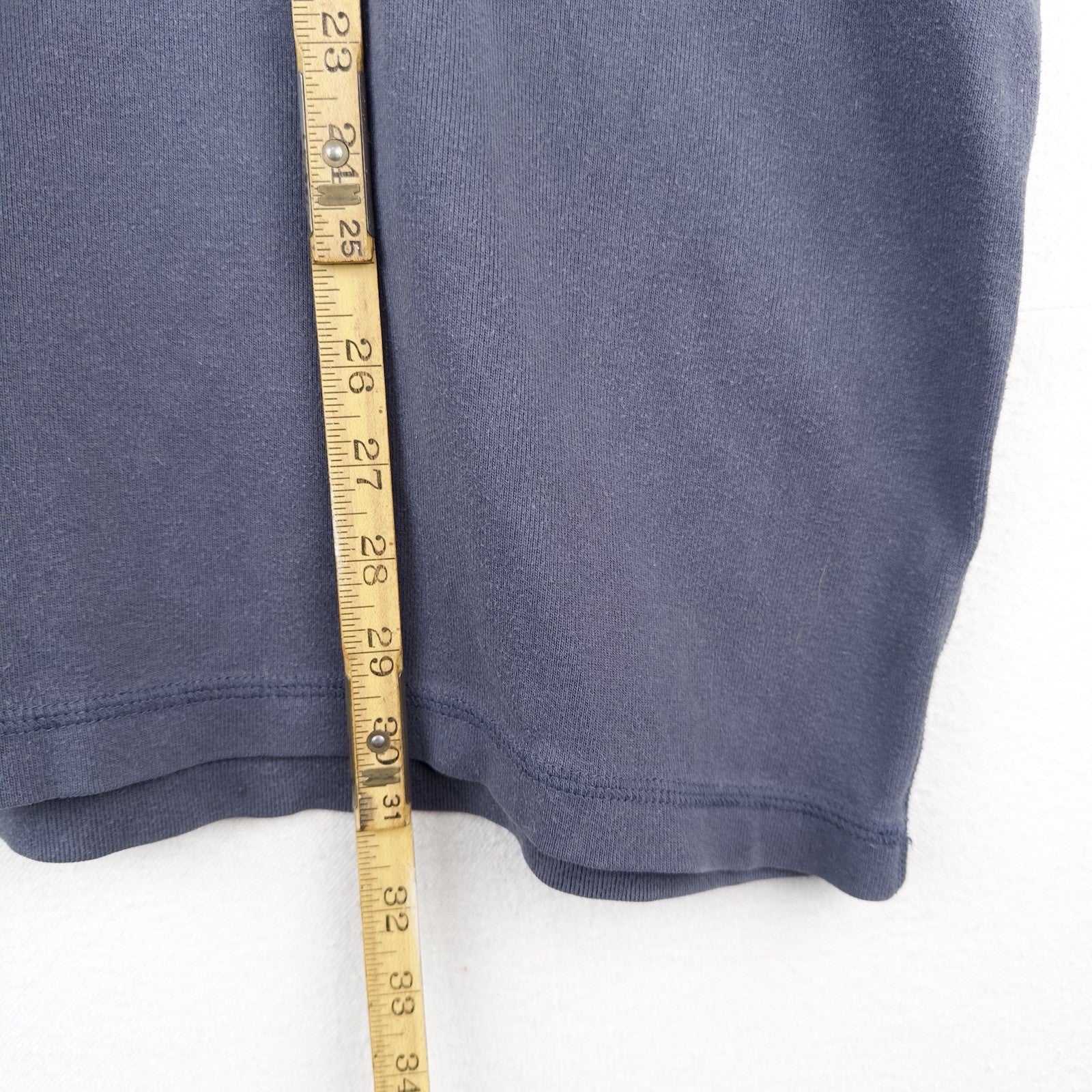 90’s Vtg Polo Ralph Lauren 2-button Henley Long Sleeve Blue Tee Shirt Mens 2XL