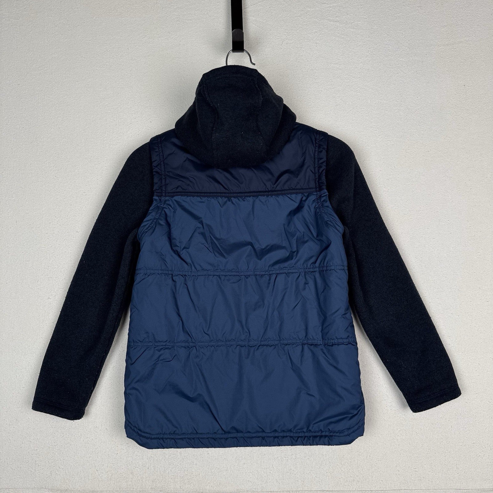 The North Face Gordon Lyons Navy Blue Varsity Winter Vest Boy’s M (10/12) *Read