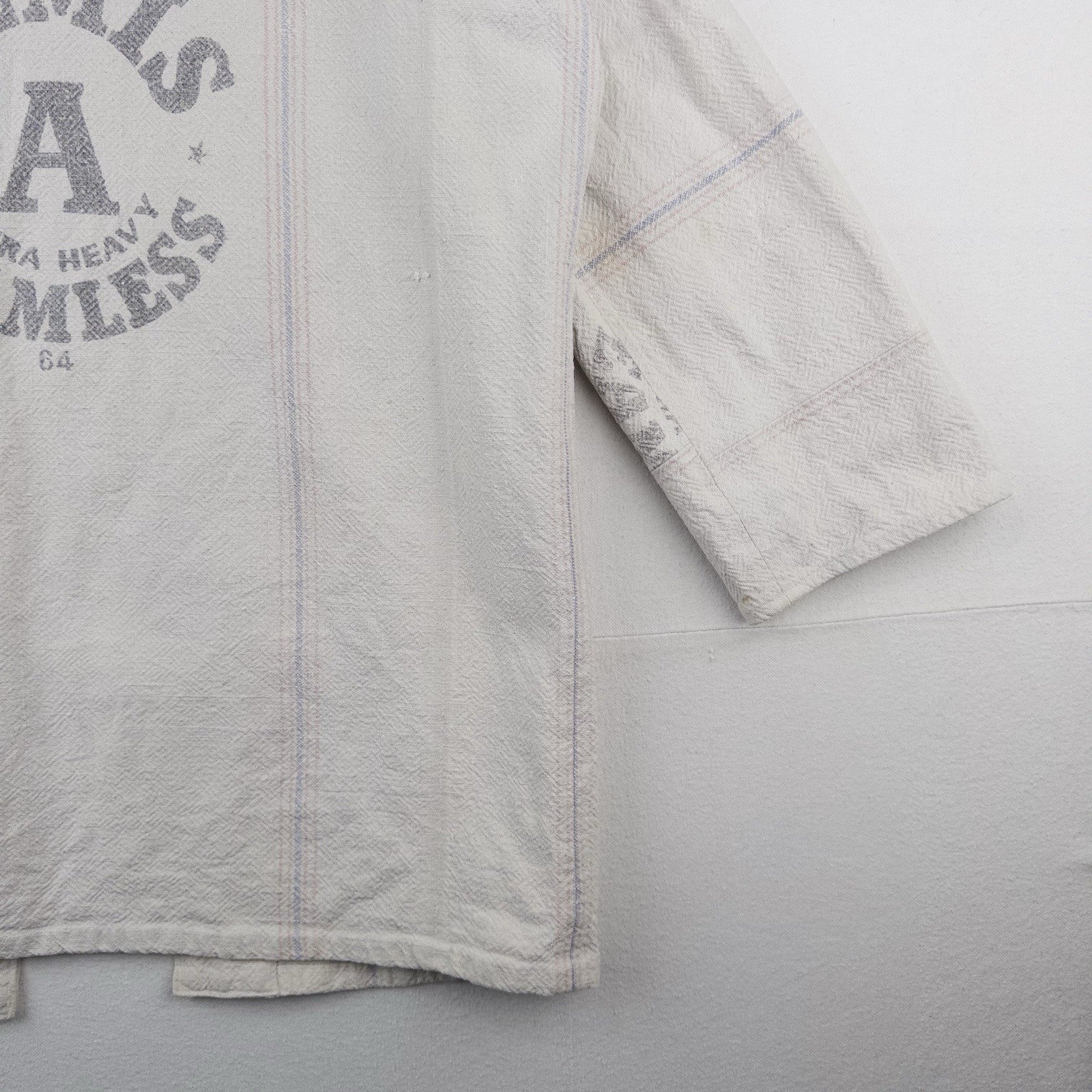 40’s Vtg Authentic Bemis “A” Grain Sack Work Chore Jacket XL (48)