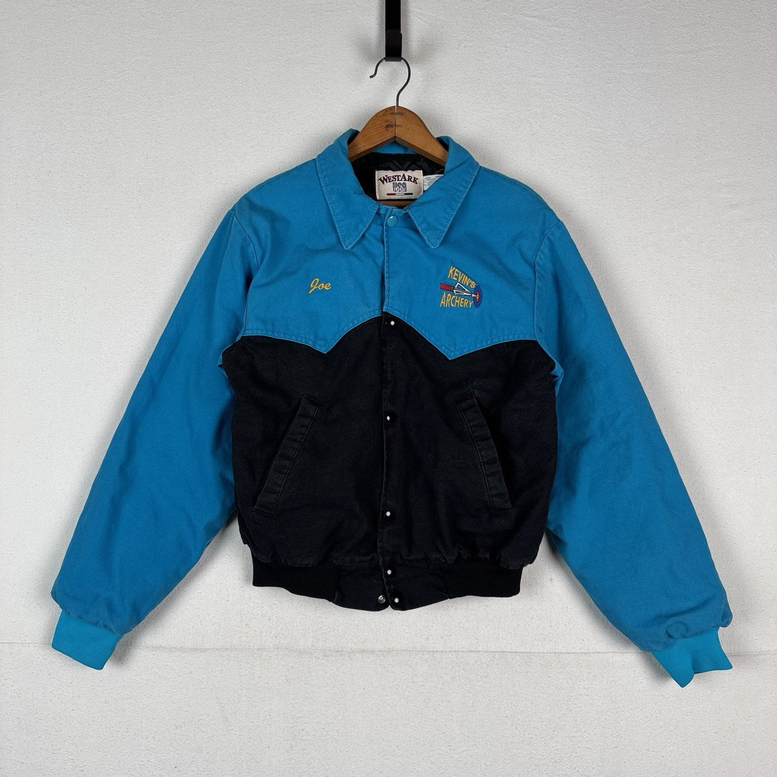 Vintage Westark Western Jacket Snap Bomber Archery Cowboy Rodeo Men’s M USA Made