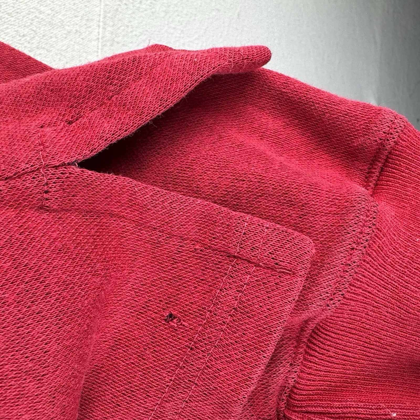 90s Vtg Ralph Lauren Polo Sport Red Turtleneck Spellout Sweater Mens XL Made USA