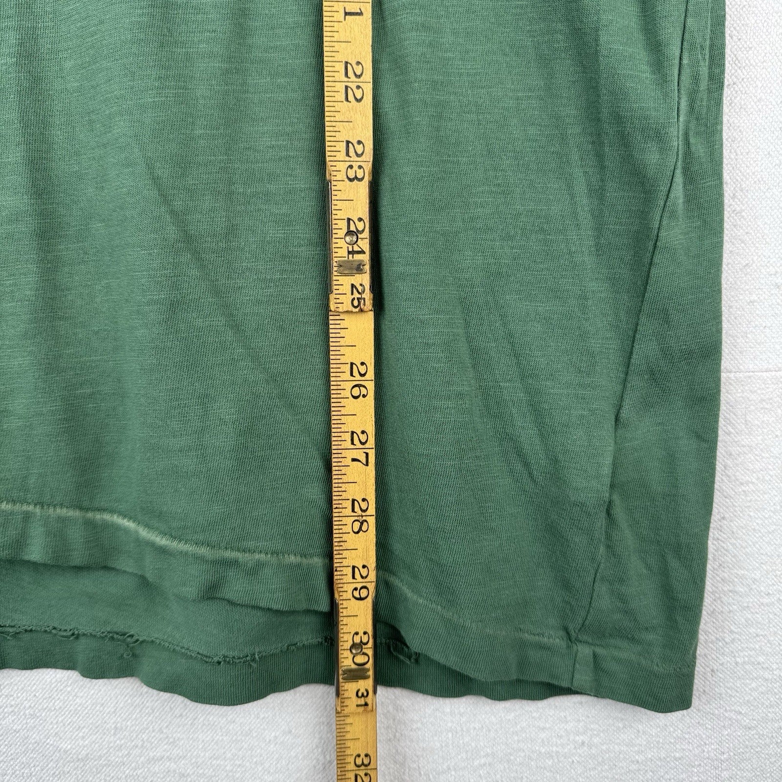 Polo Ralph Lauren Athletic Dept Light Weight Graphic Crew Neck Tee Green Mens L
