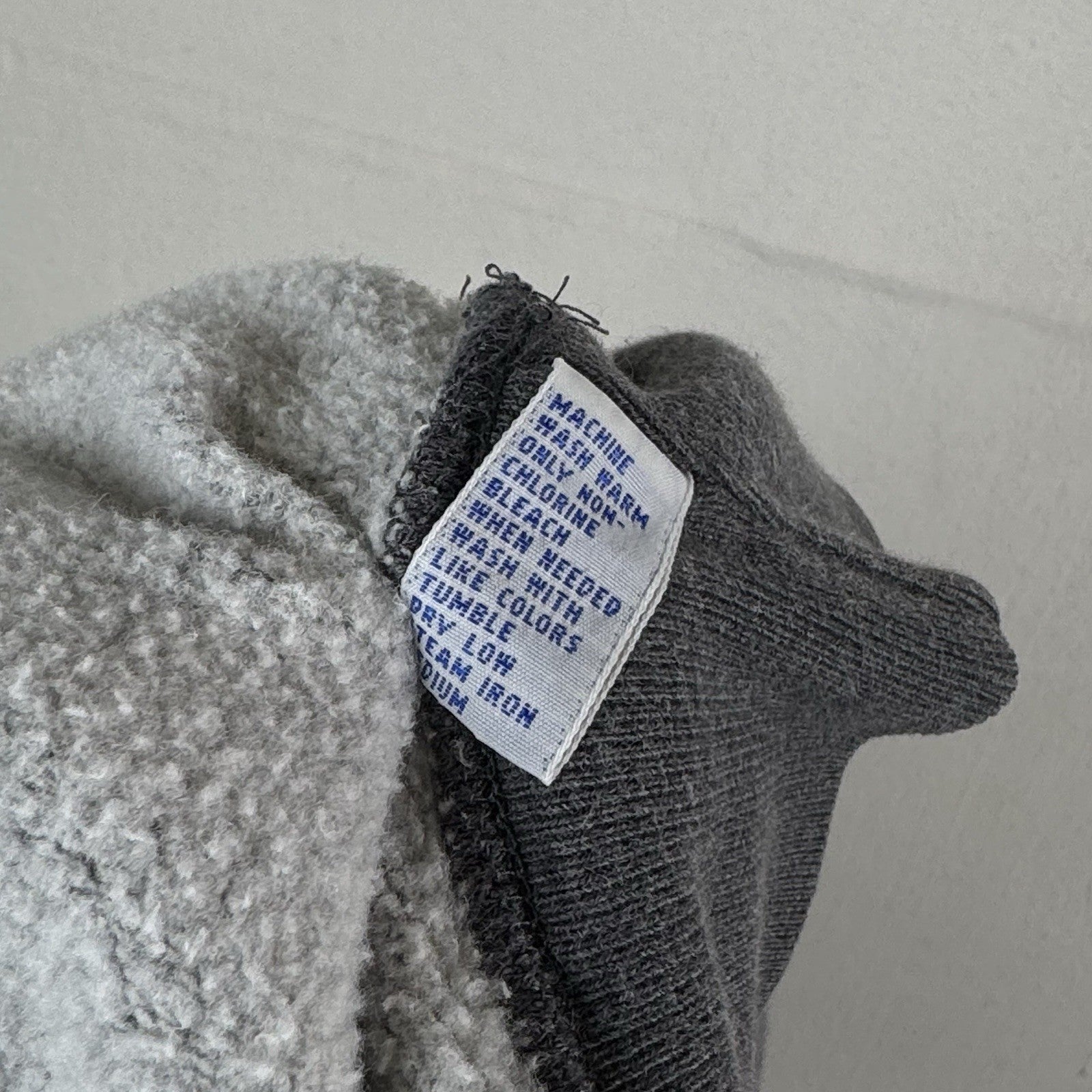 Vintage 90s Ralph Lauren Mens Medium Faded Crewneck Sweatshirt Heather Gray