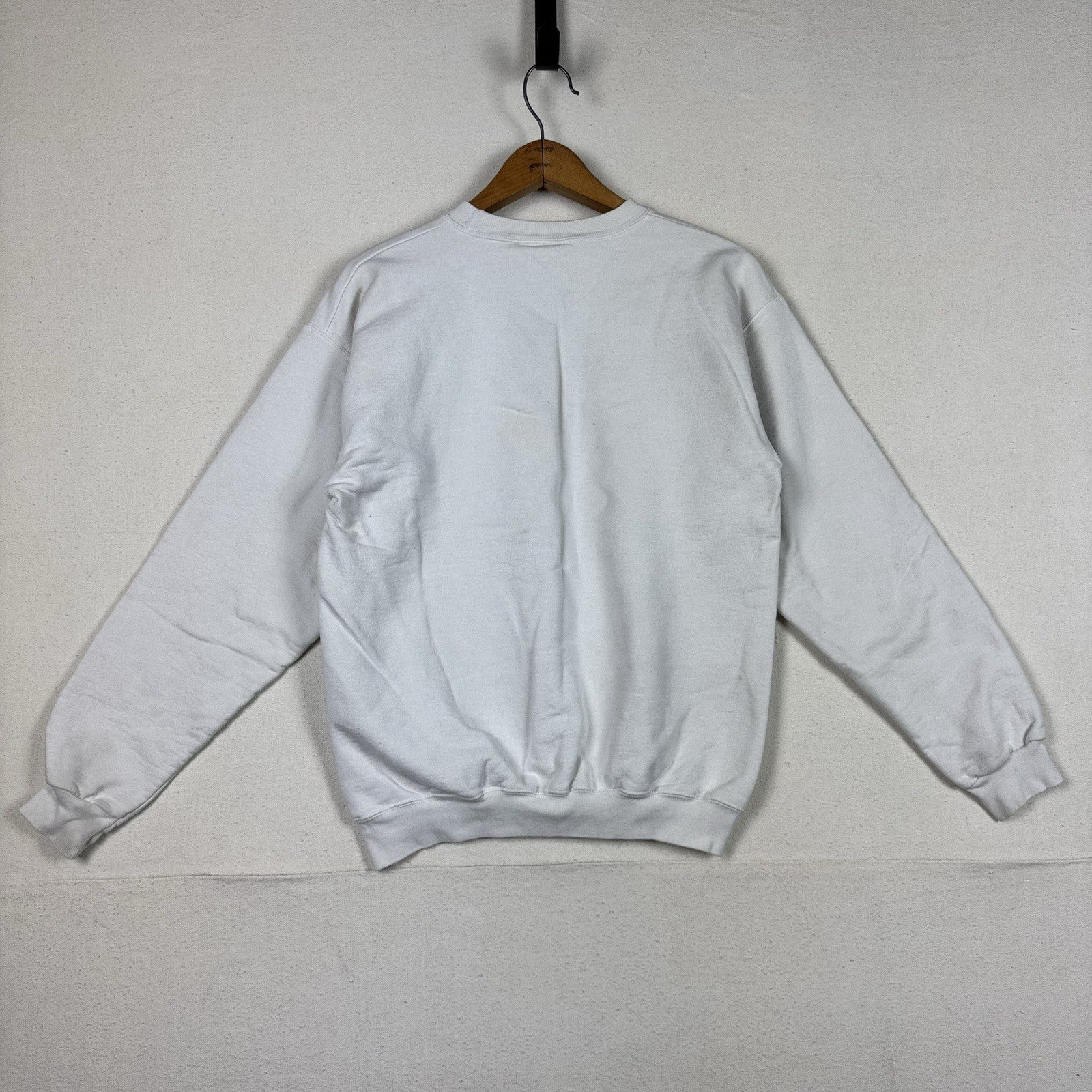 Hanes Salty Dog Cafe Men's S Gray Cotton Pullover Sweatshirt Distressed