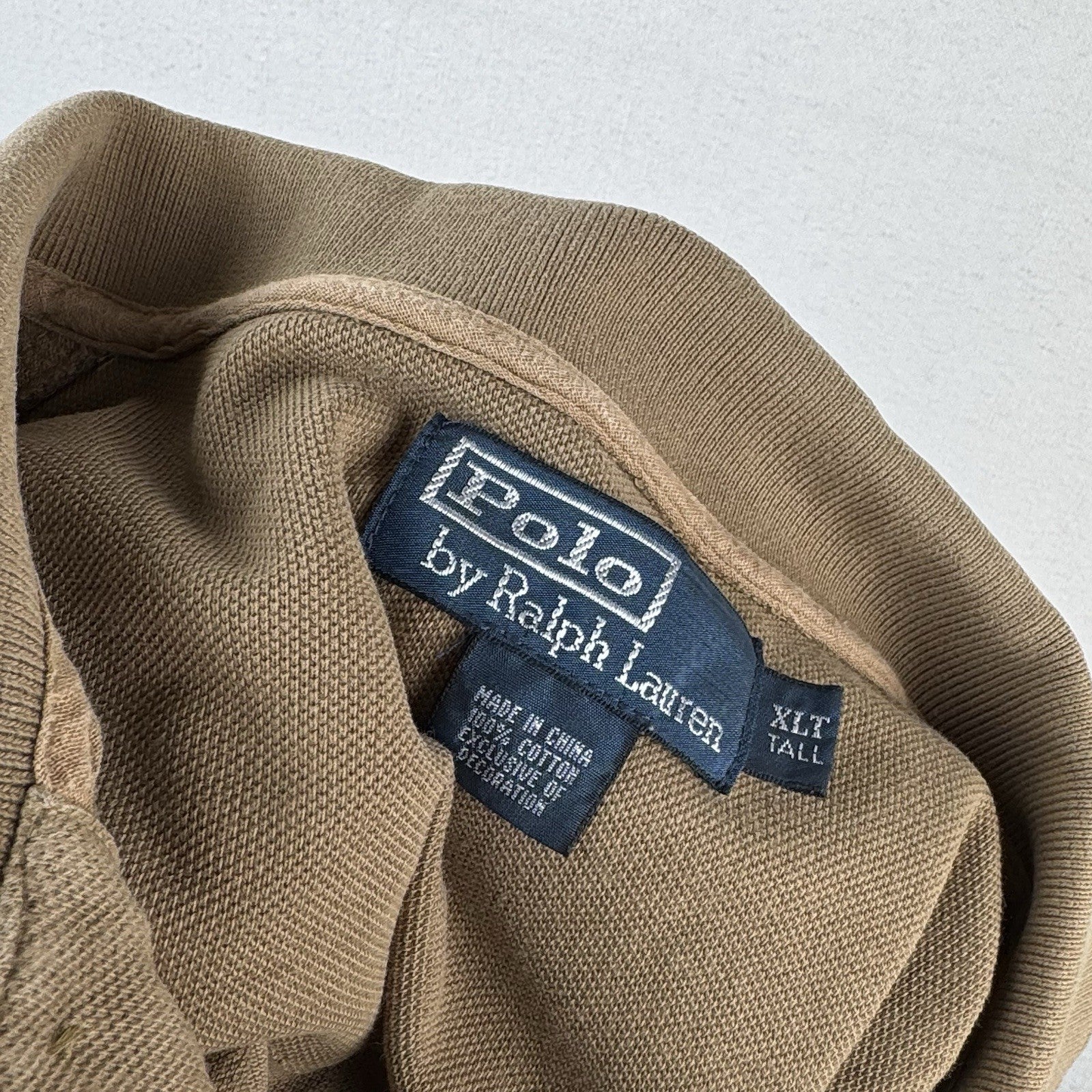 Vintage Polo Ralph Lauren African Safari Silhouette Men’s XLT Polo Shirt