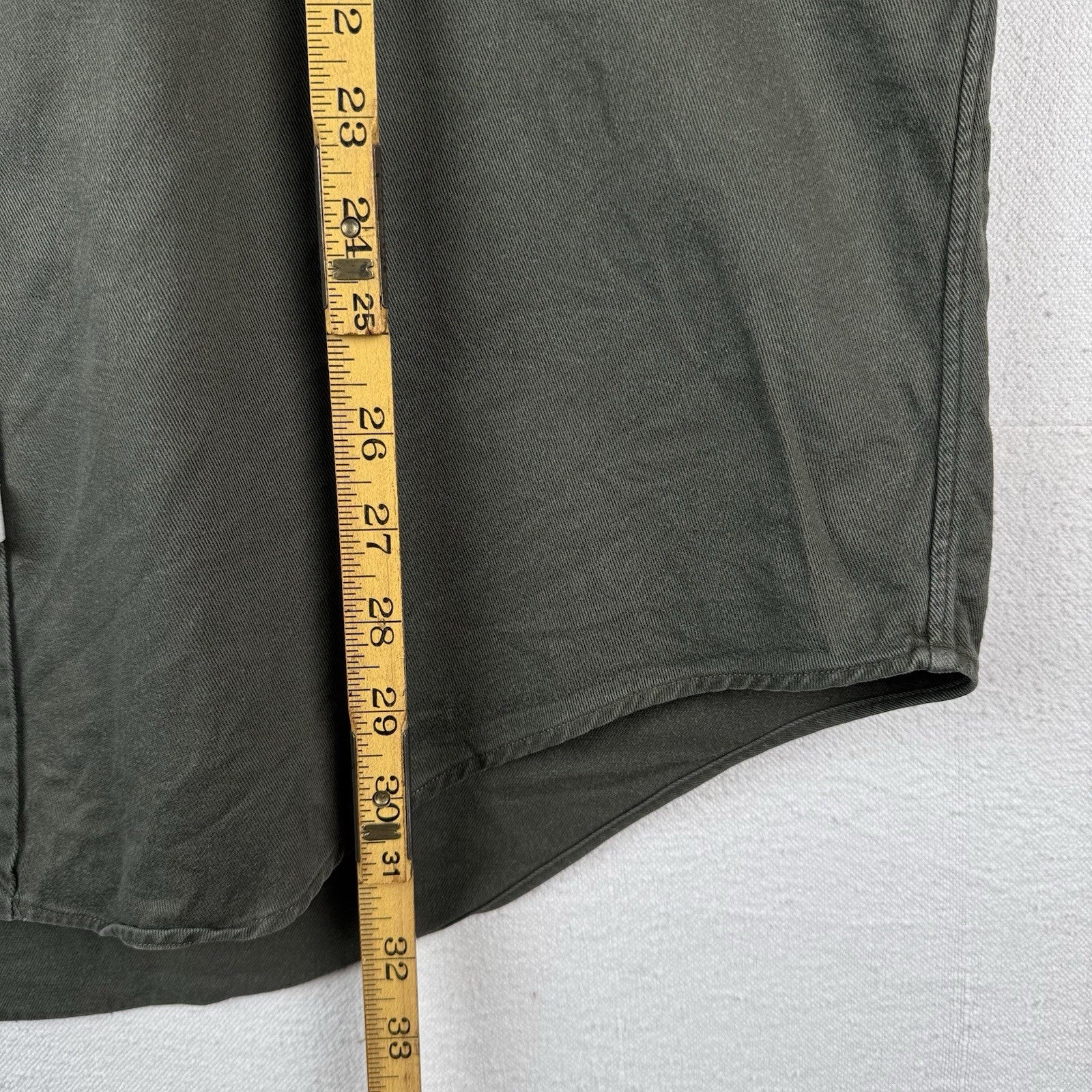 Vintage Ralph Lauren Men’s Medium Green Short Sleeve Button Down Shirt
