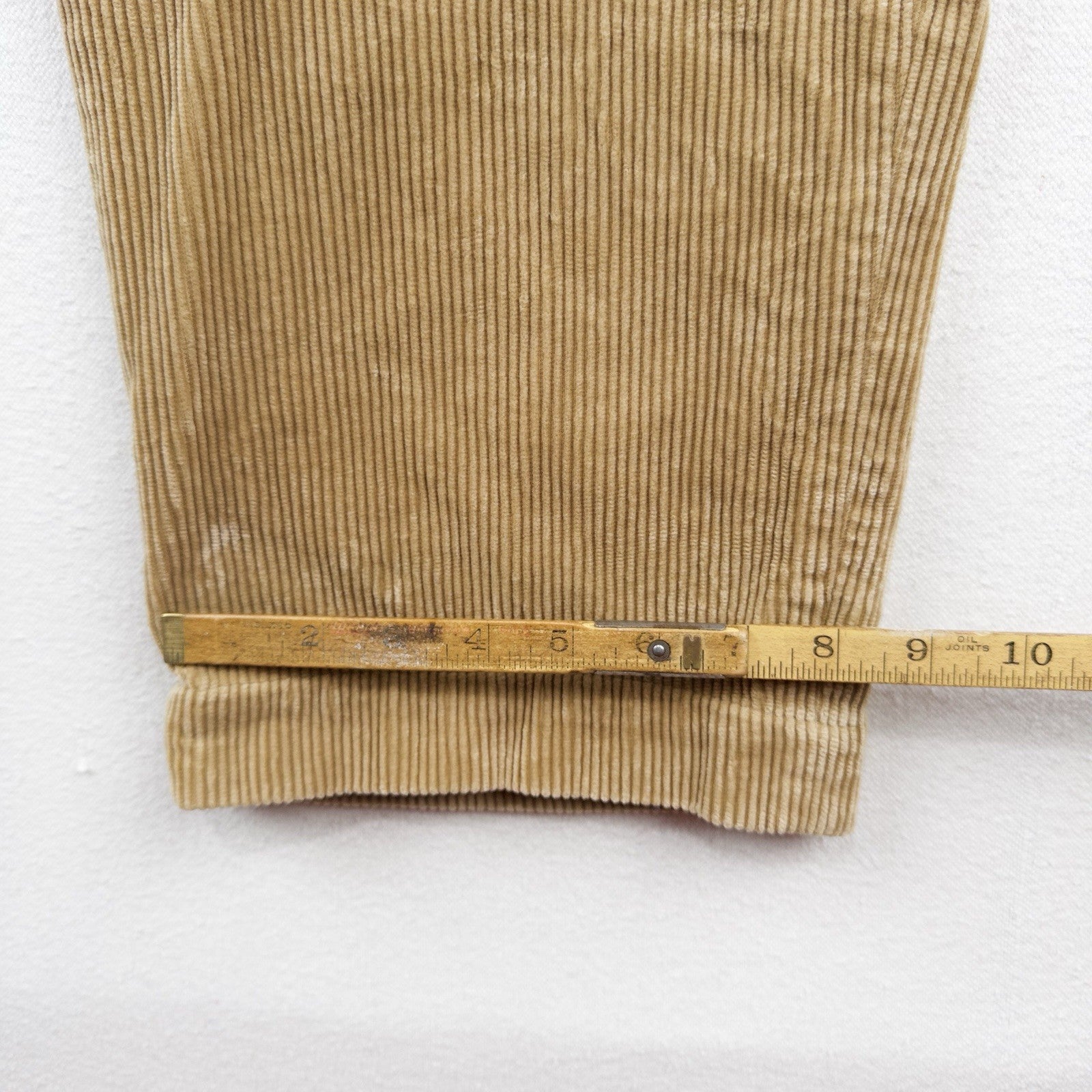 90’s Vtg Polo Ralph Lauren Corduroy Pant Mens 38x34 Tan Wide Wale