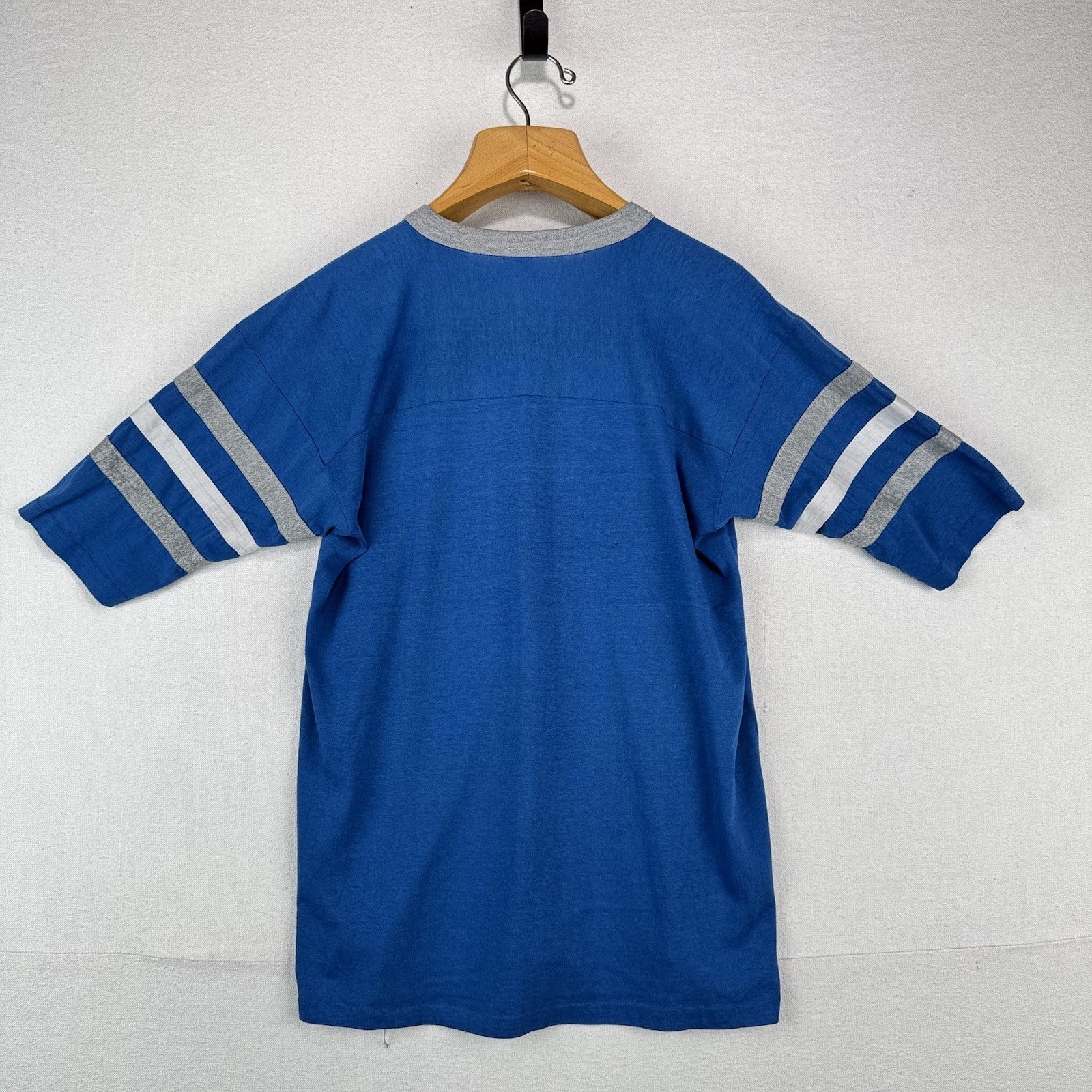 70’s Vtg Kerrville Antlers Tivy High School XL Jersey Shirt V-neck Made in USA